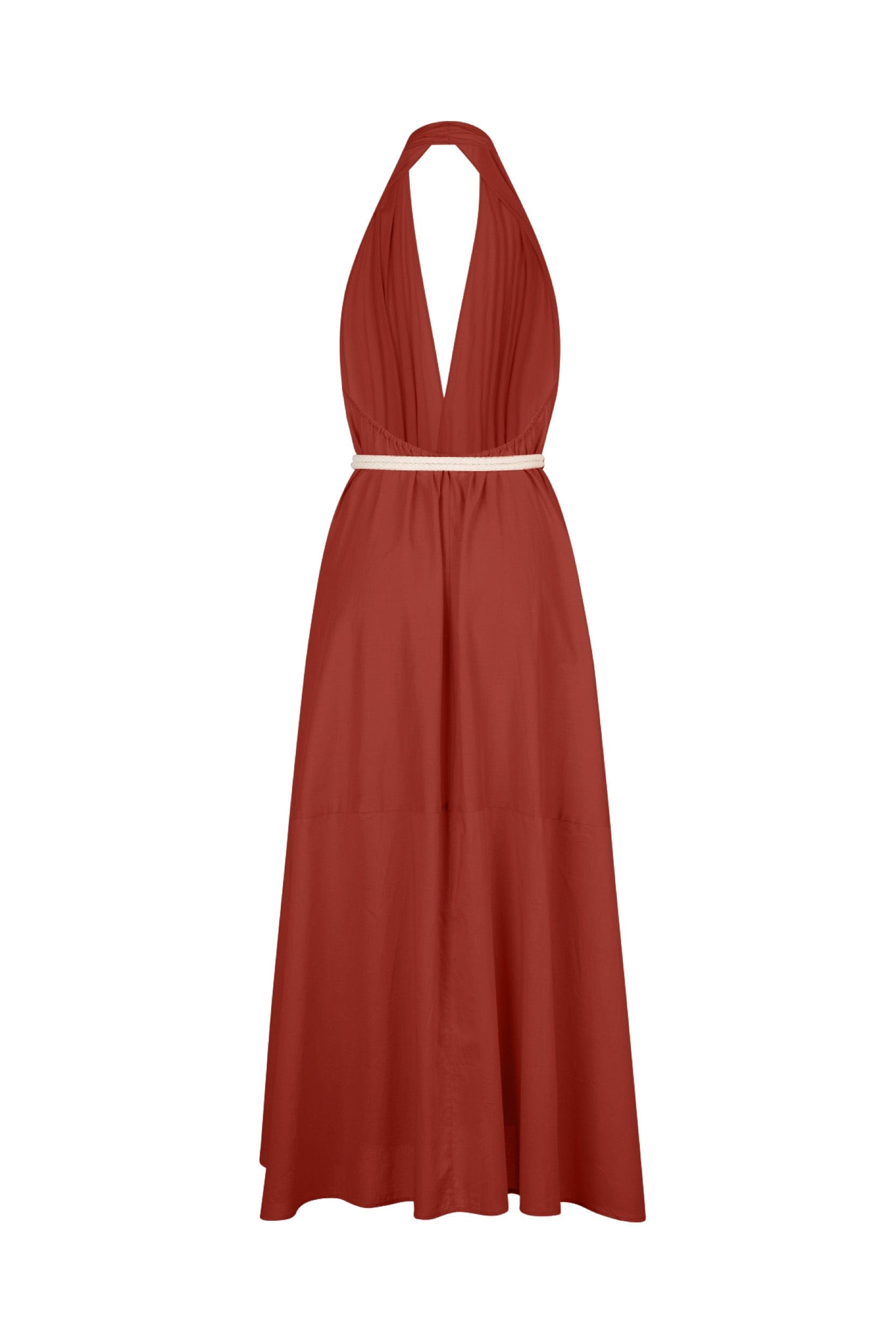 PAREO MALIN DRESS LONG ACACIA - POTTER CLAY