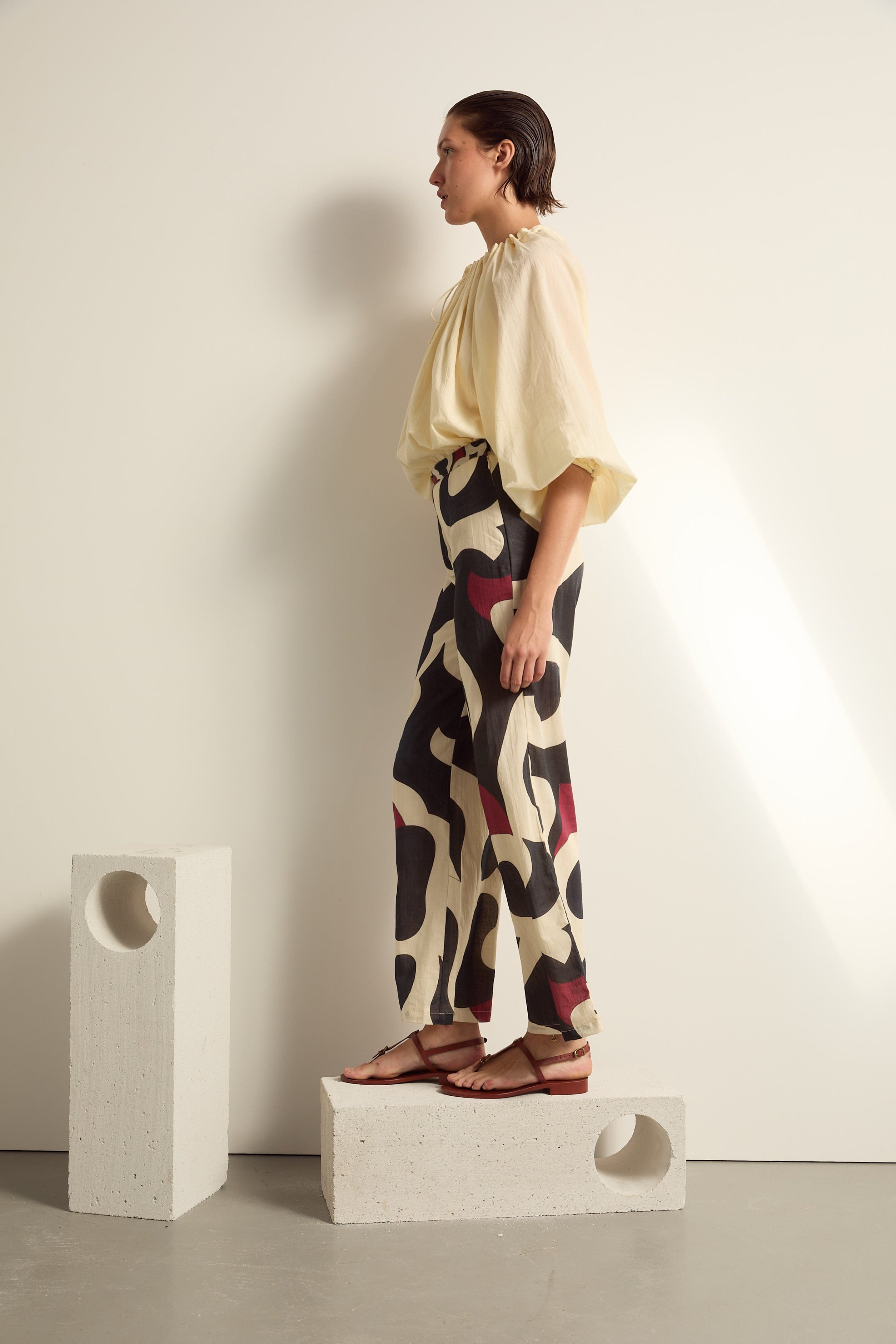 BLOUSE BONO - BUTTER