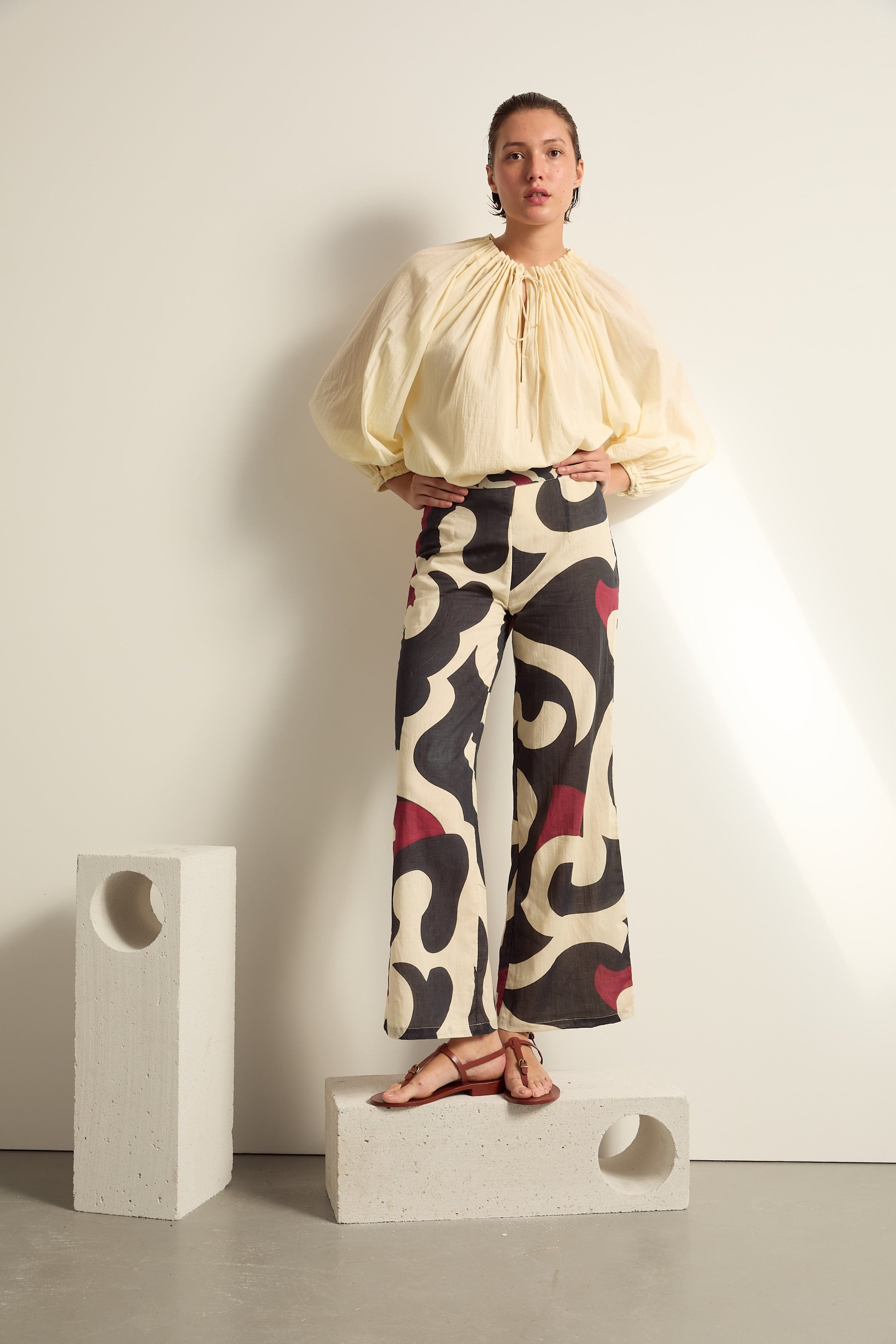 BLOUSE BONO - BUTTER