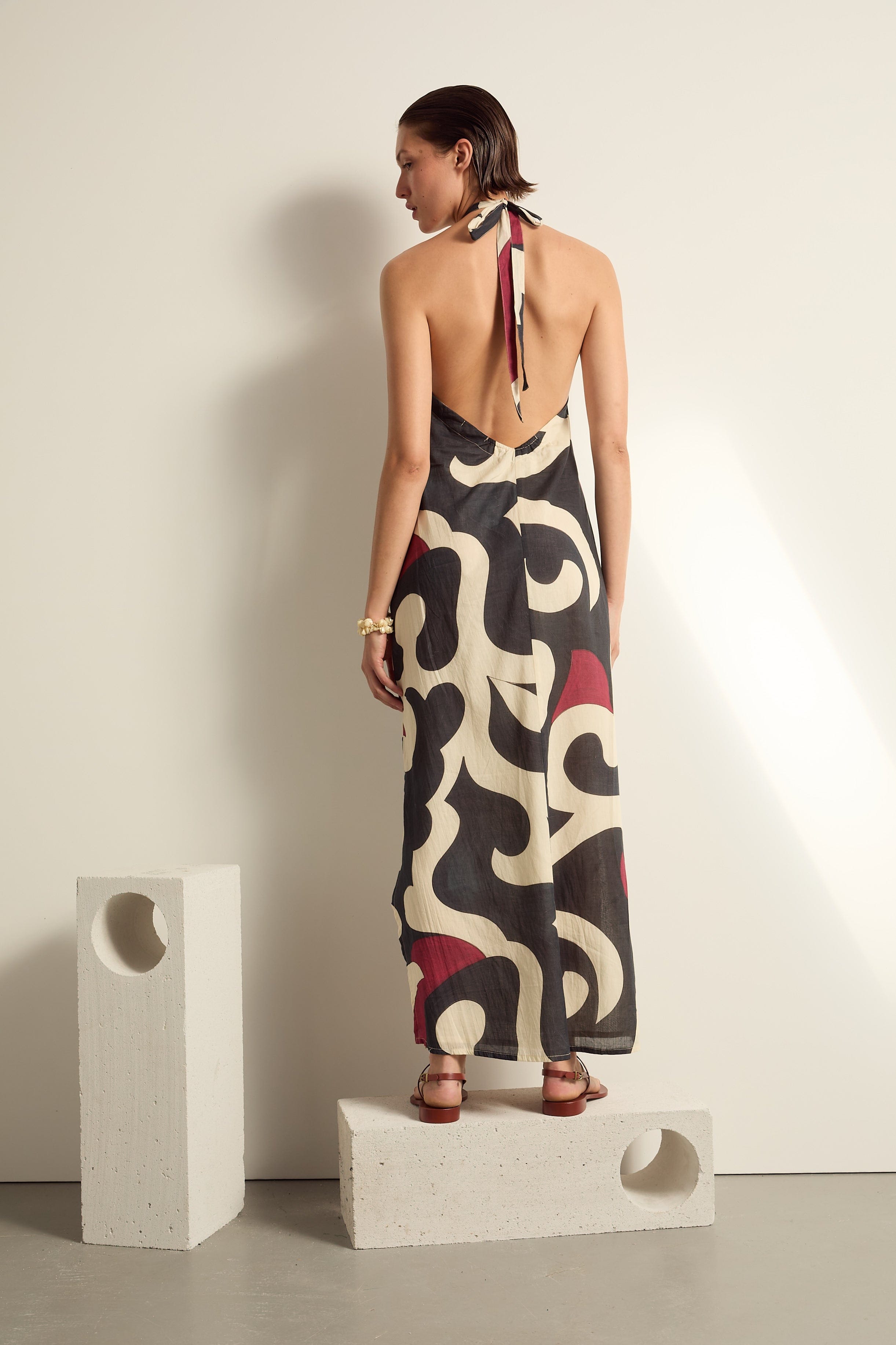 ROBE KATIA IMPRIME RODEO - BLACK