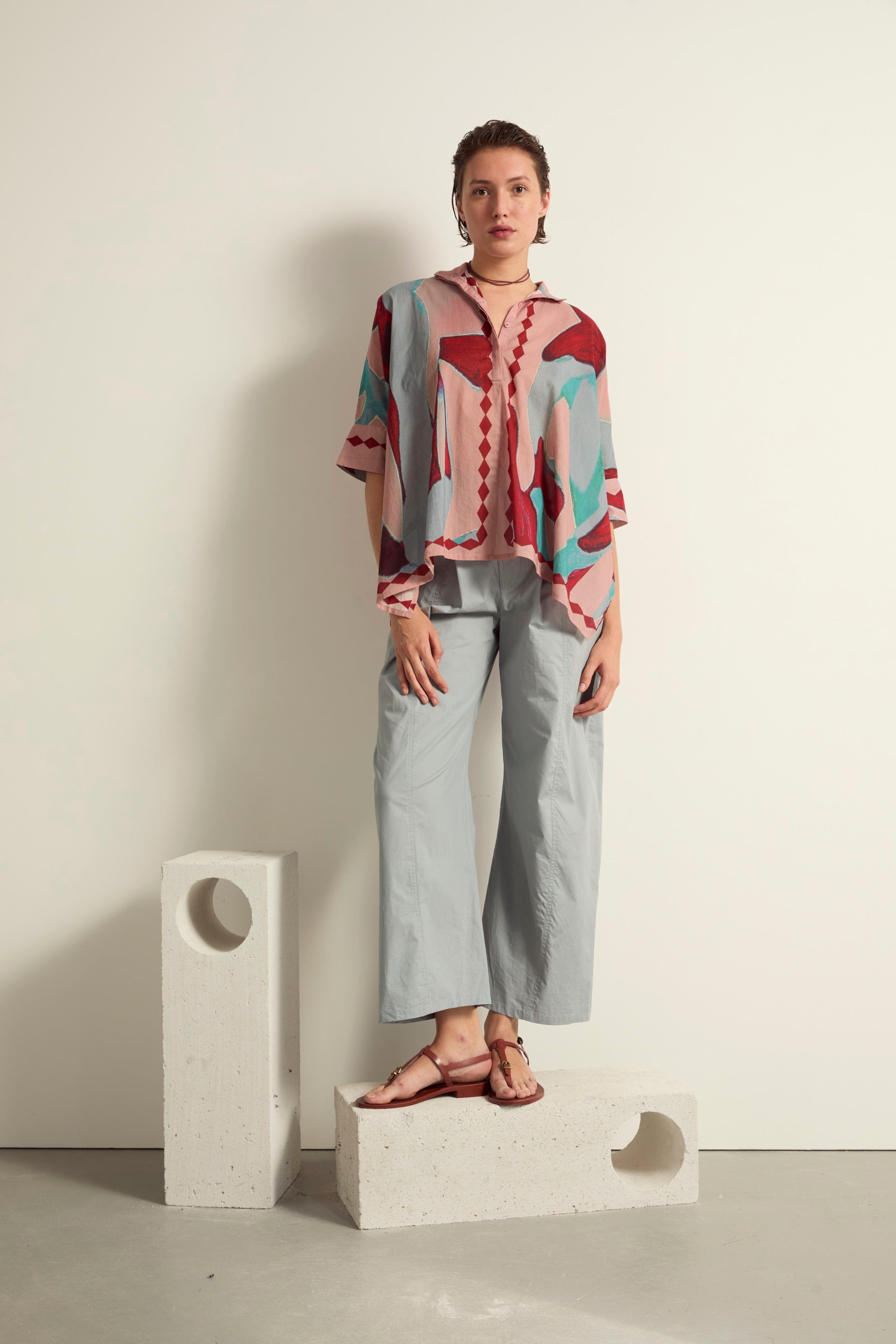 PANTALON LOLO - MINERAL BLUE