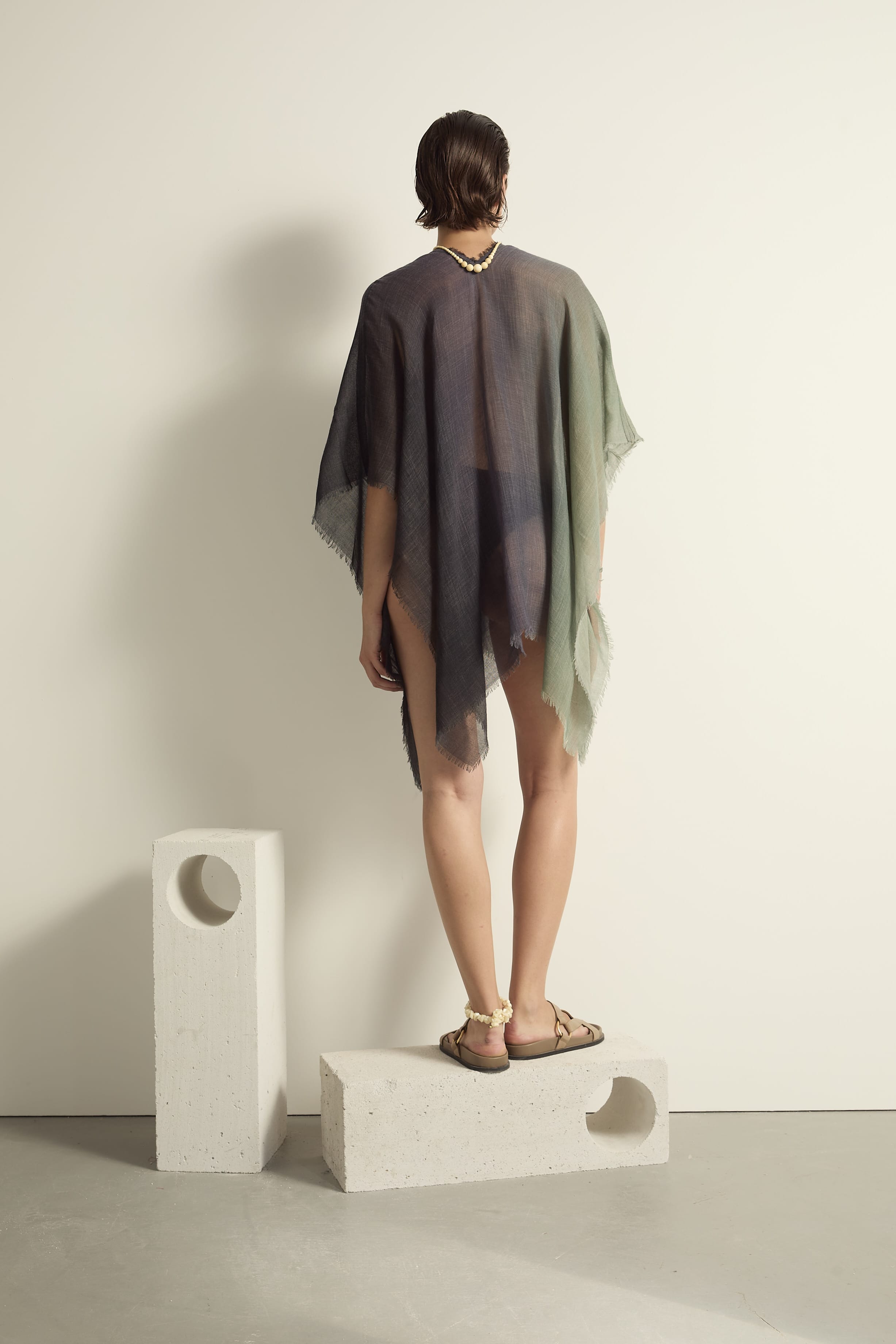 SANDALES EN CUIR GAUTHIER - TAUPE
