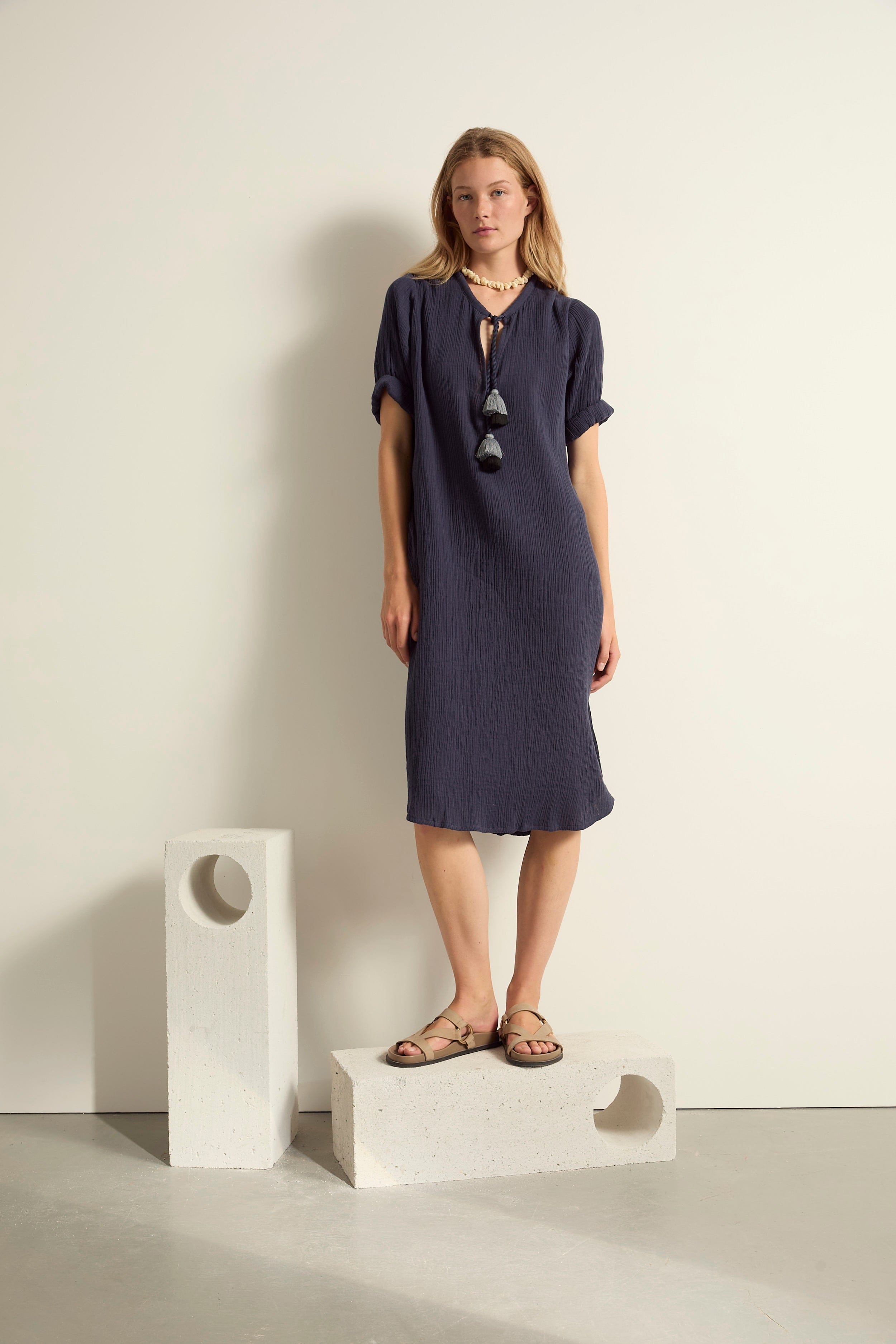 ROBE CAMILLE - CORAIL