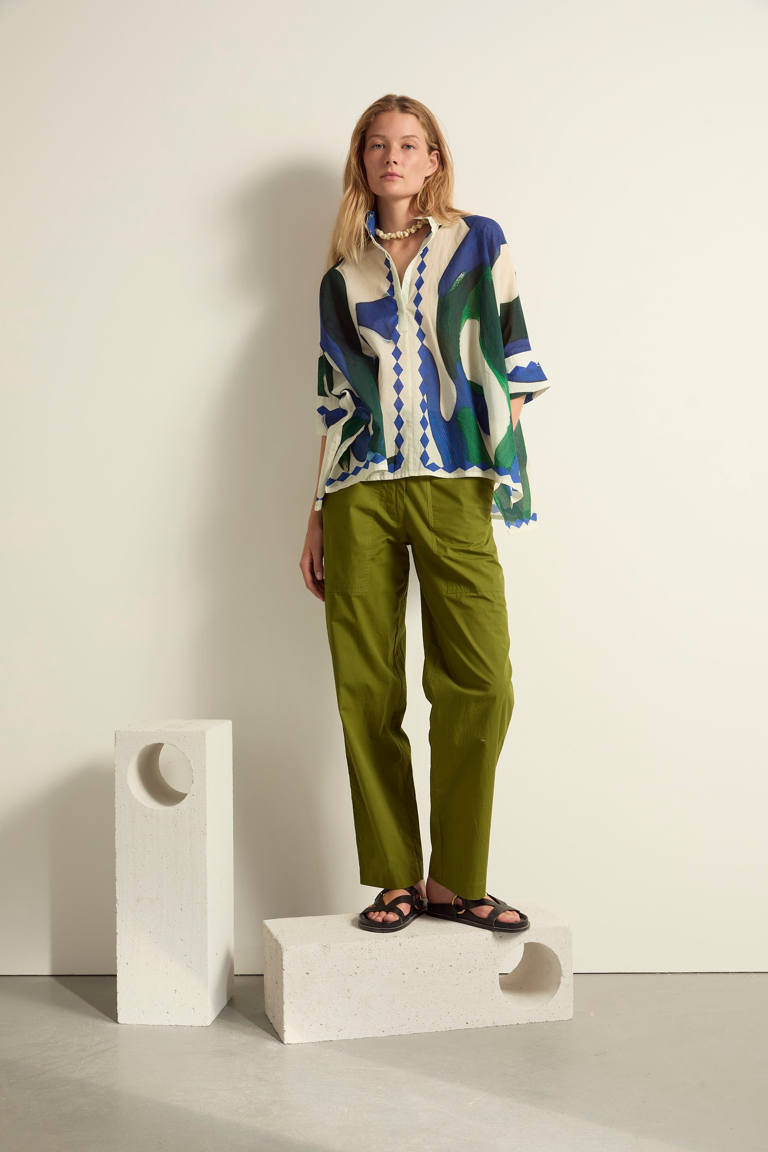 PANTALON MARCO - GREEN TEA