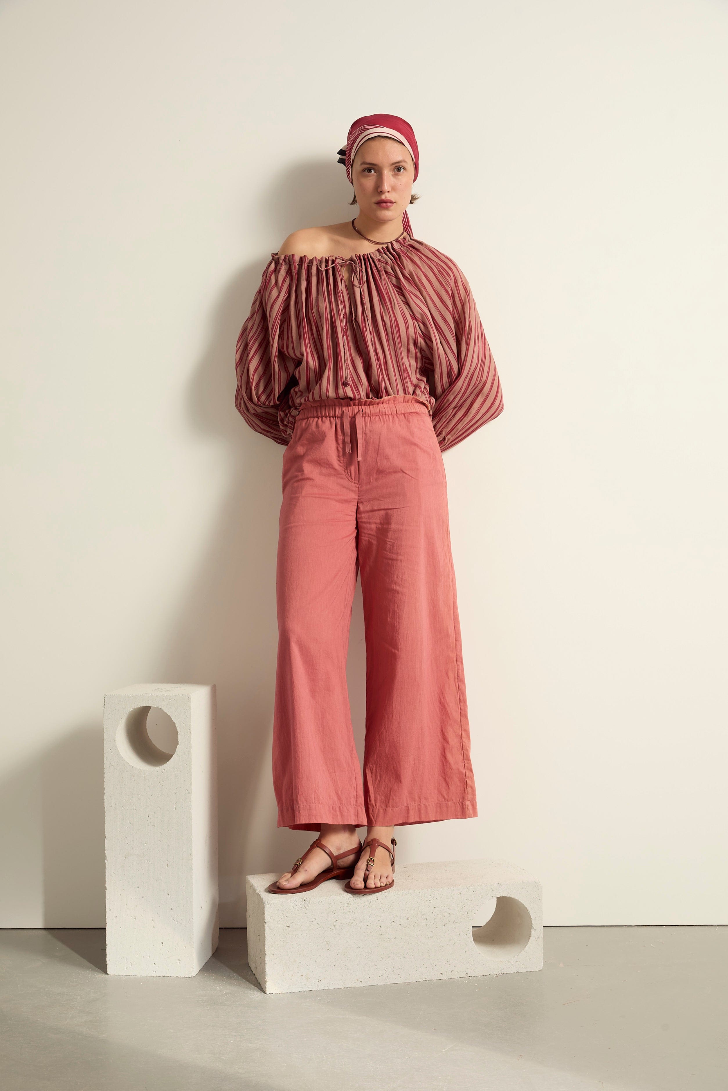 PANTALON ALBA - ROSEWOOD