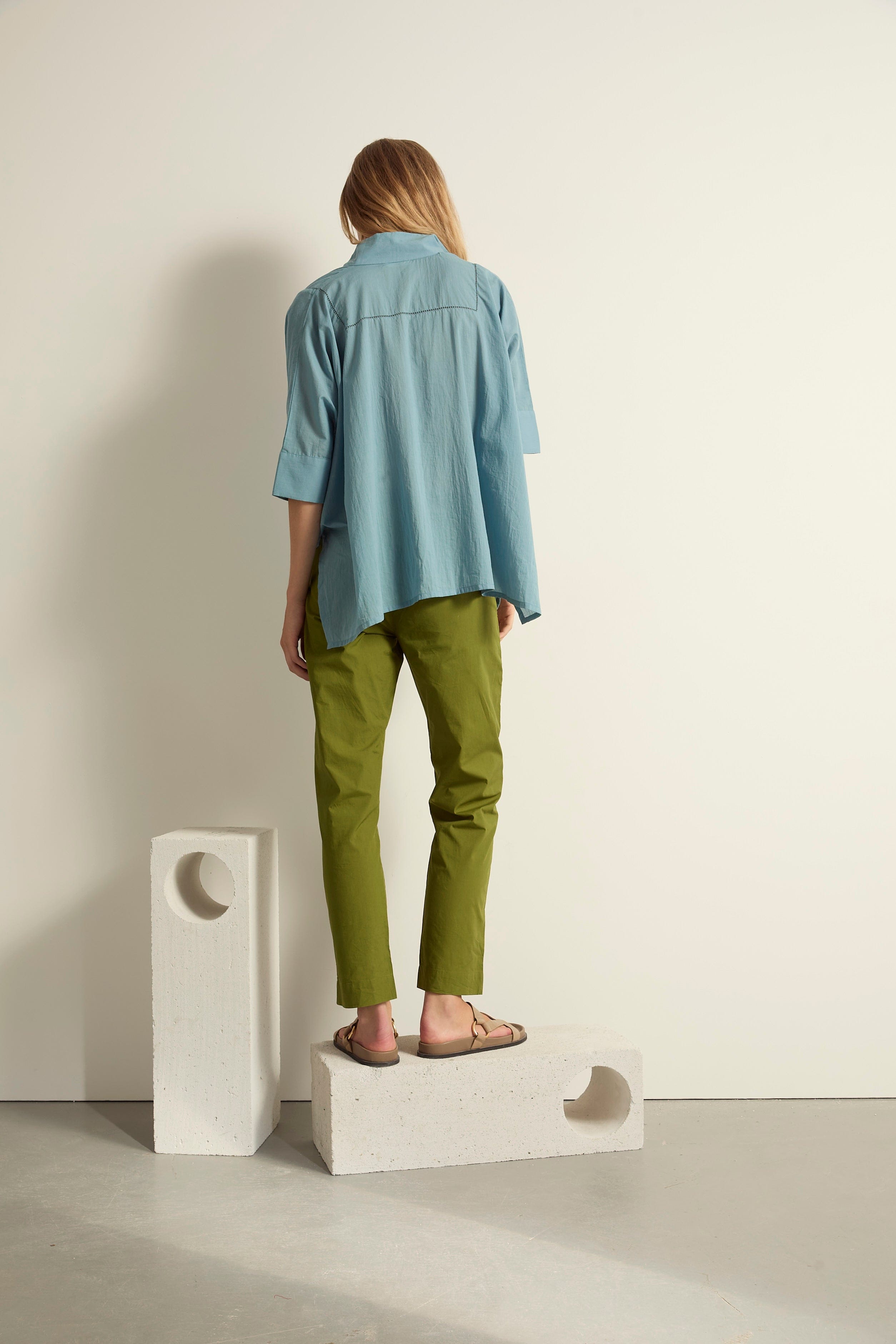 PANTALON ANGIE POP - GREEN TEA