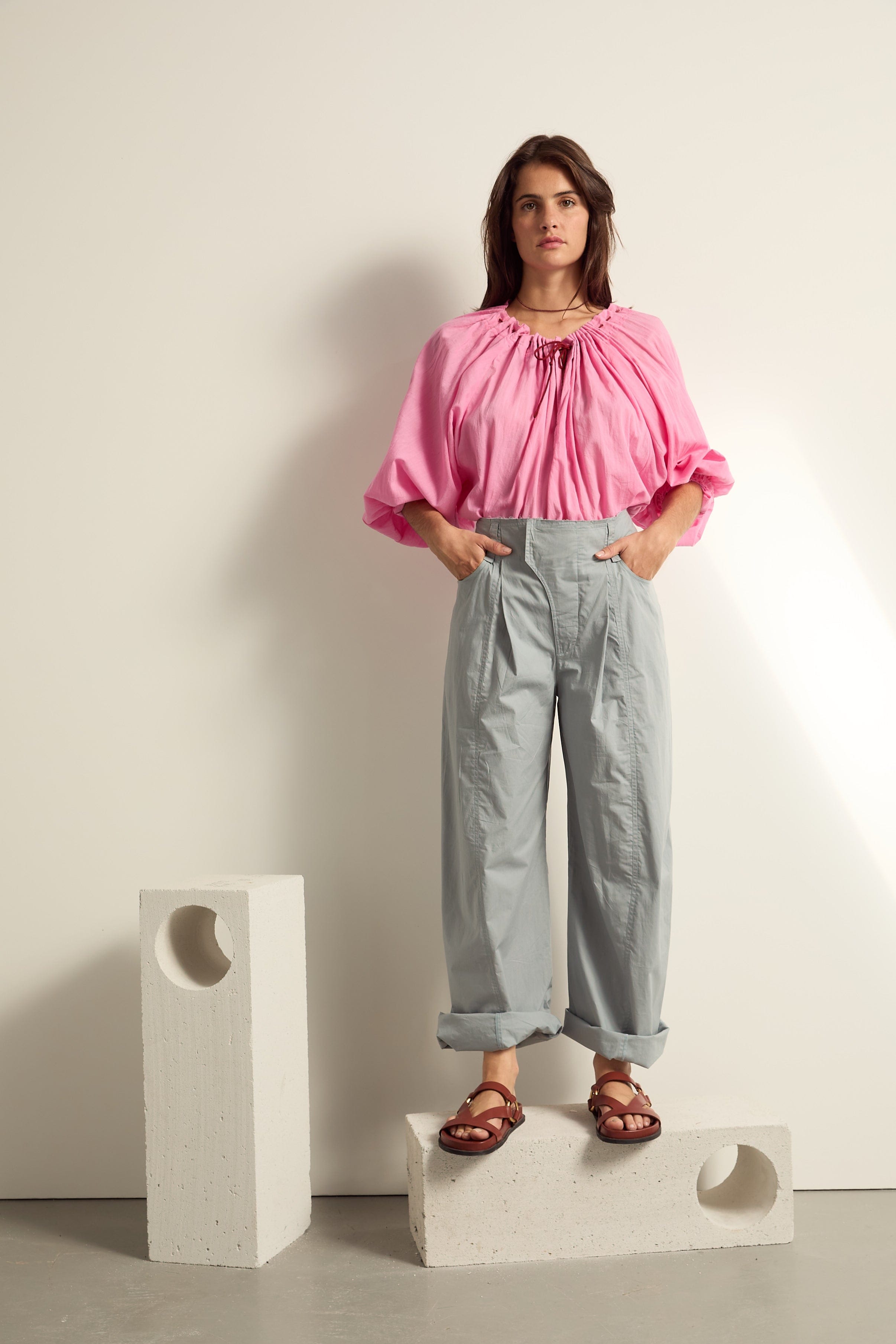 PANTALON LOLO - MINERAL BLUE