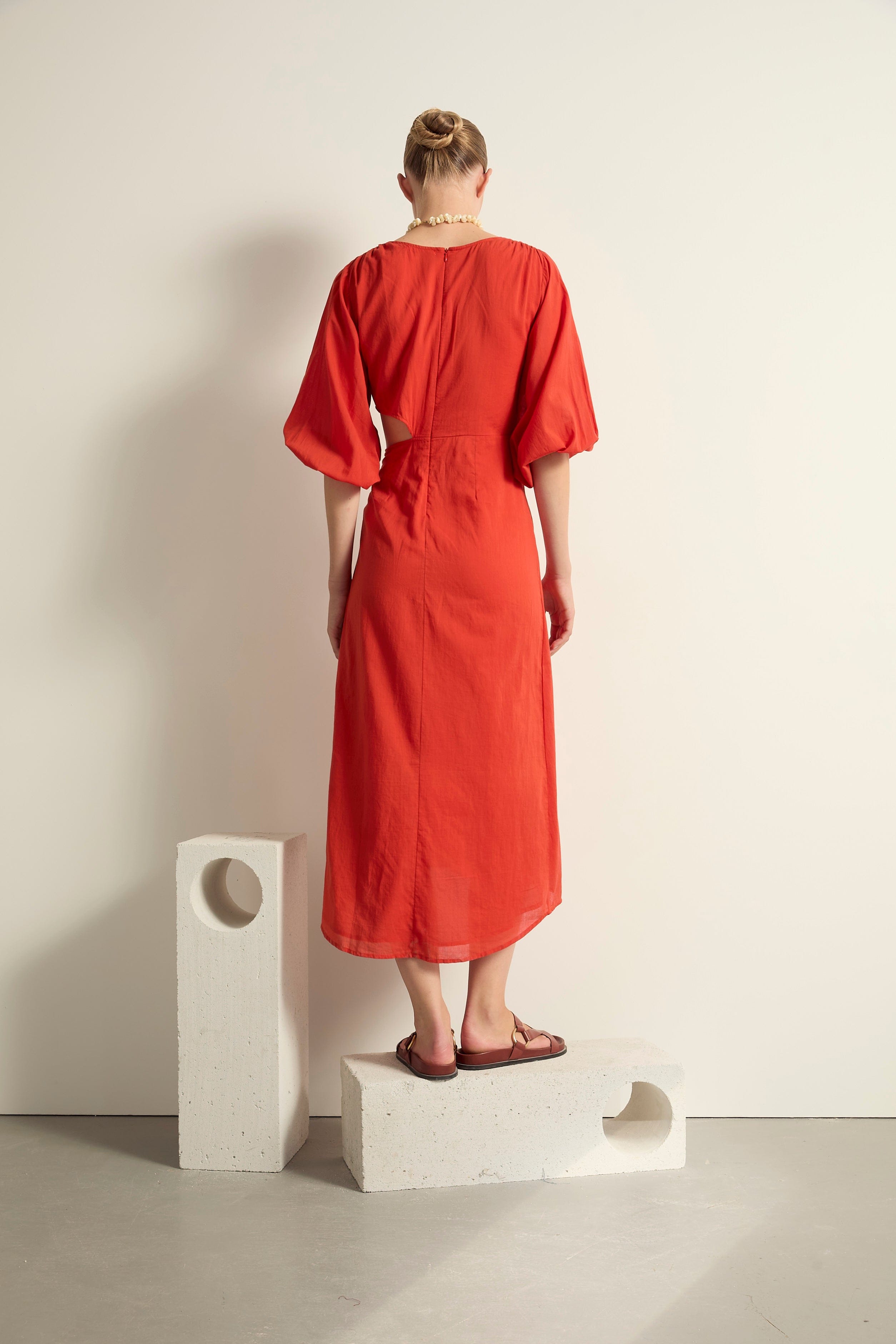 ROBE AURORE - CORAIL