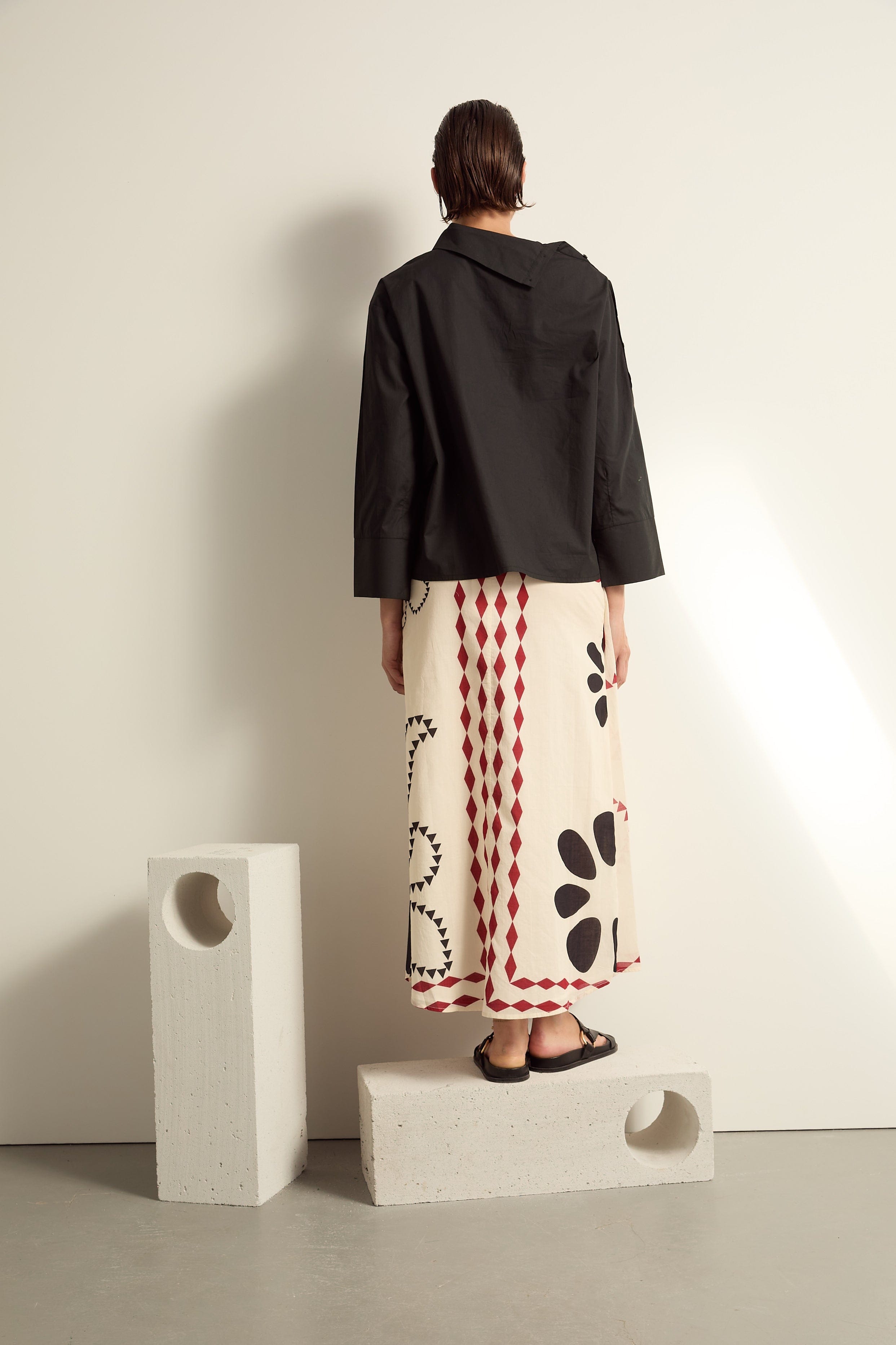 BLOUSE CHRIS - BLACK