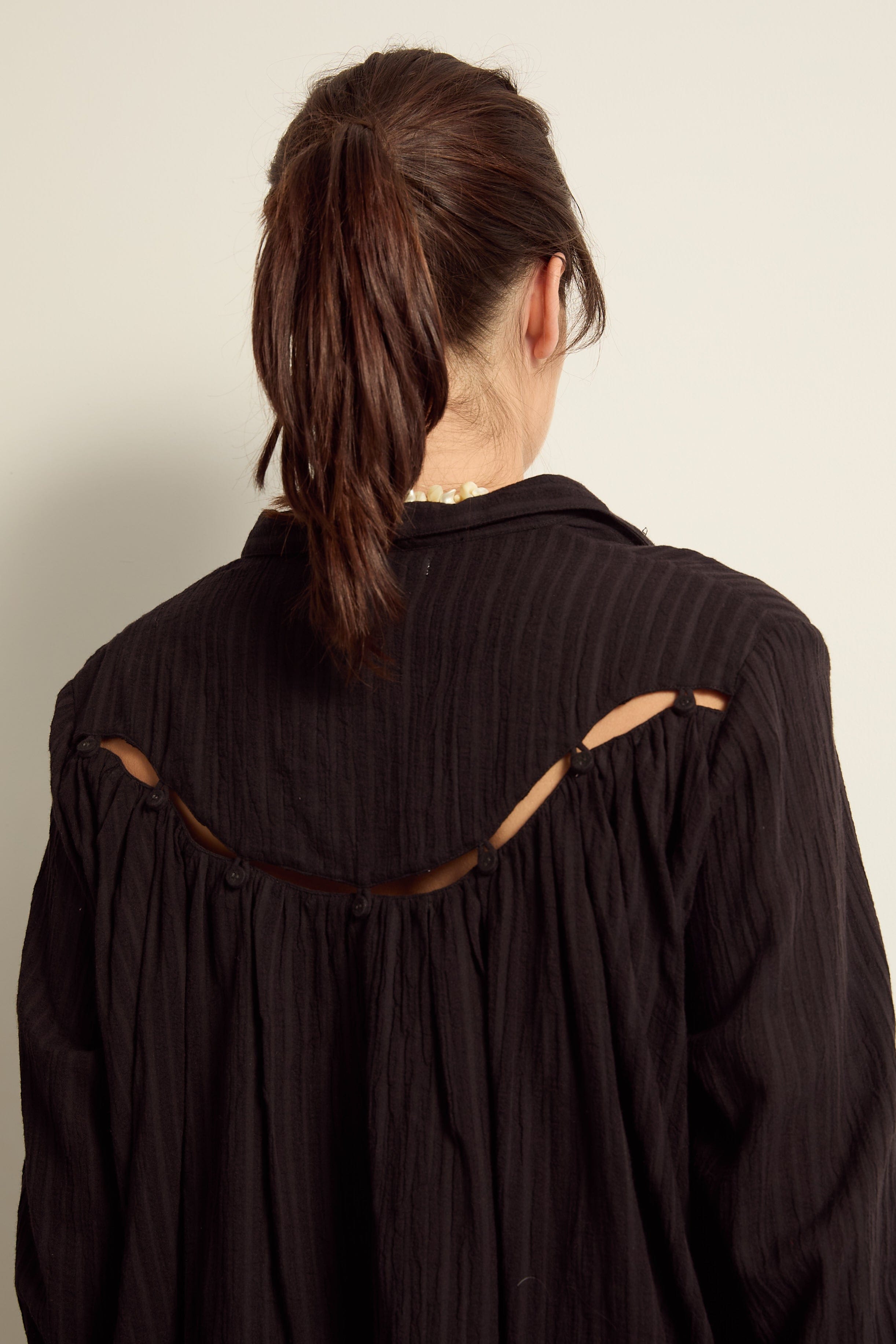 CHEMISE JOANNE - BLACK