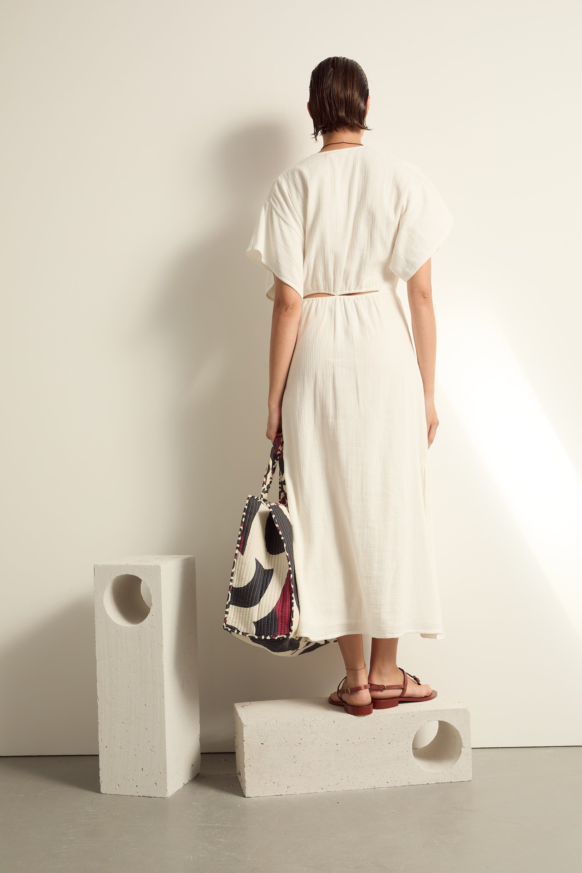 ROBE APPOLINE - WHITE