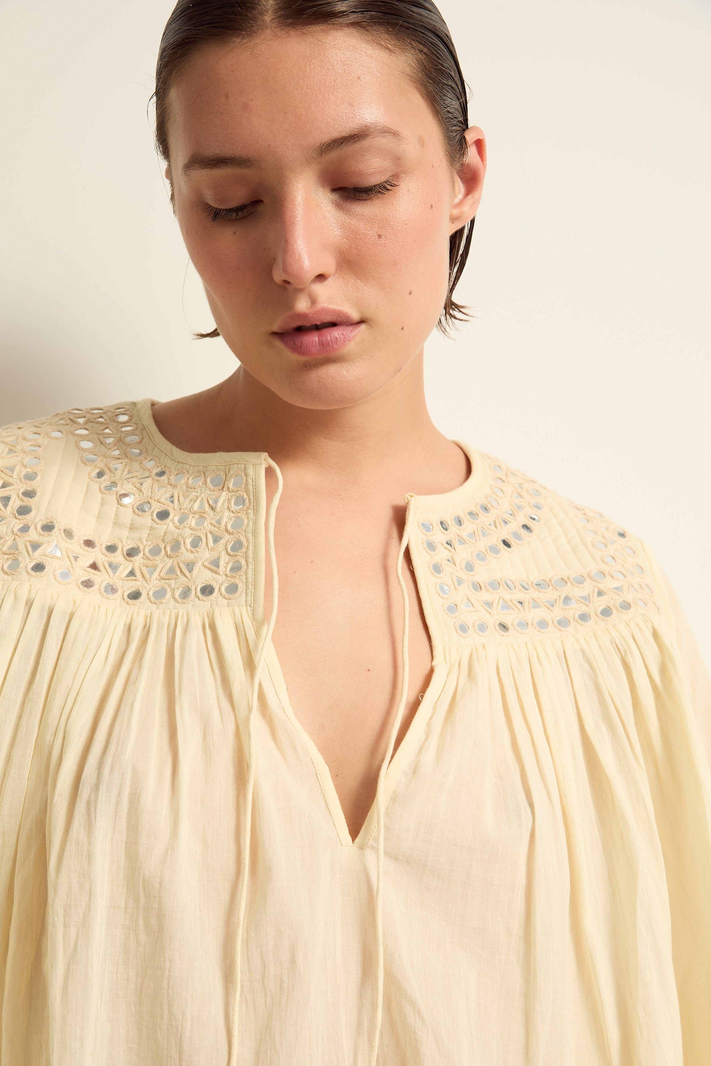BLOUSE LONY - BUTTER