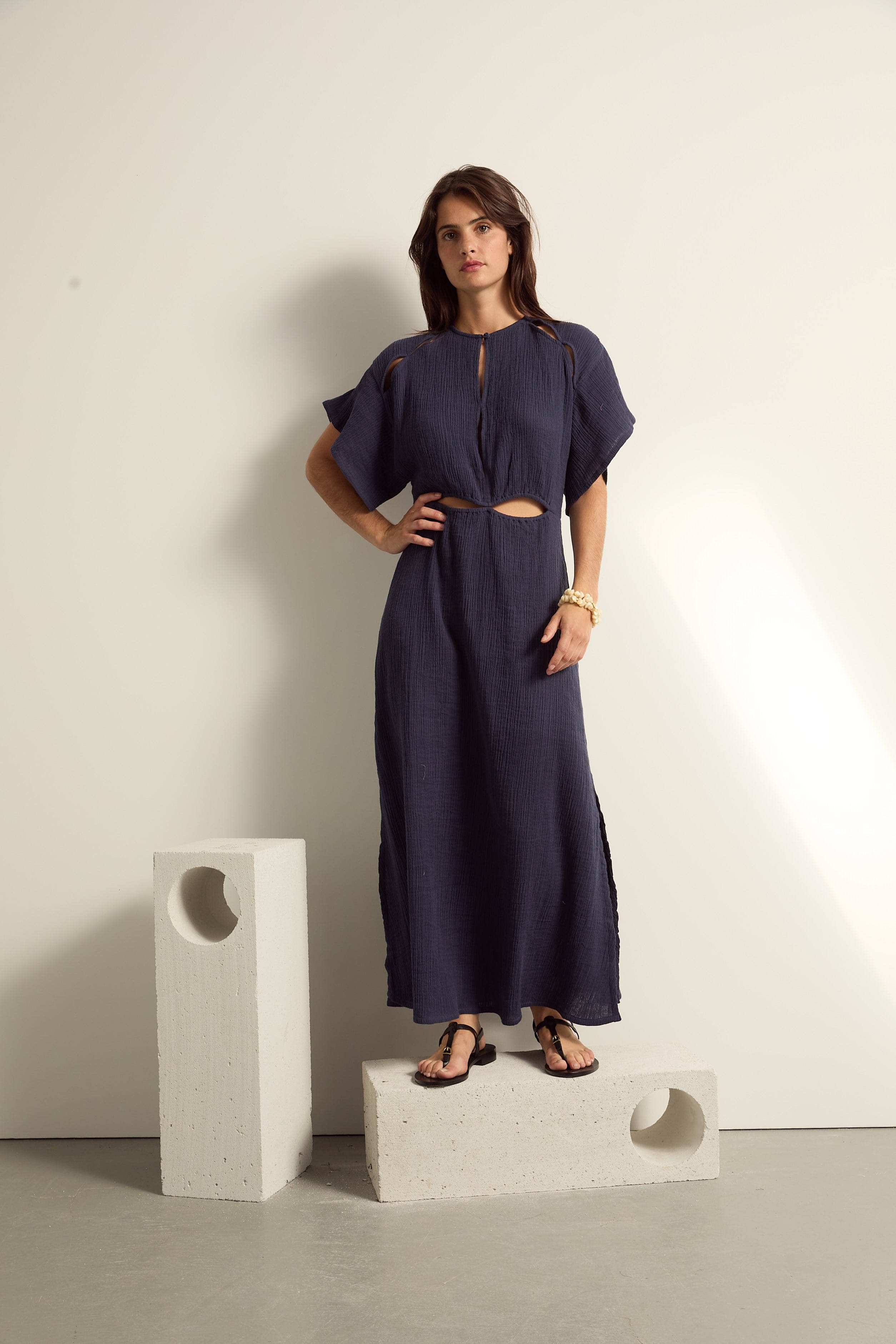ROBE APPOLINE - BLUE PRINT