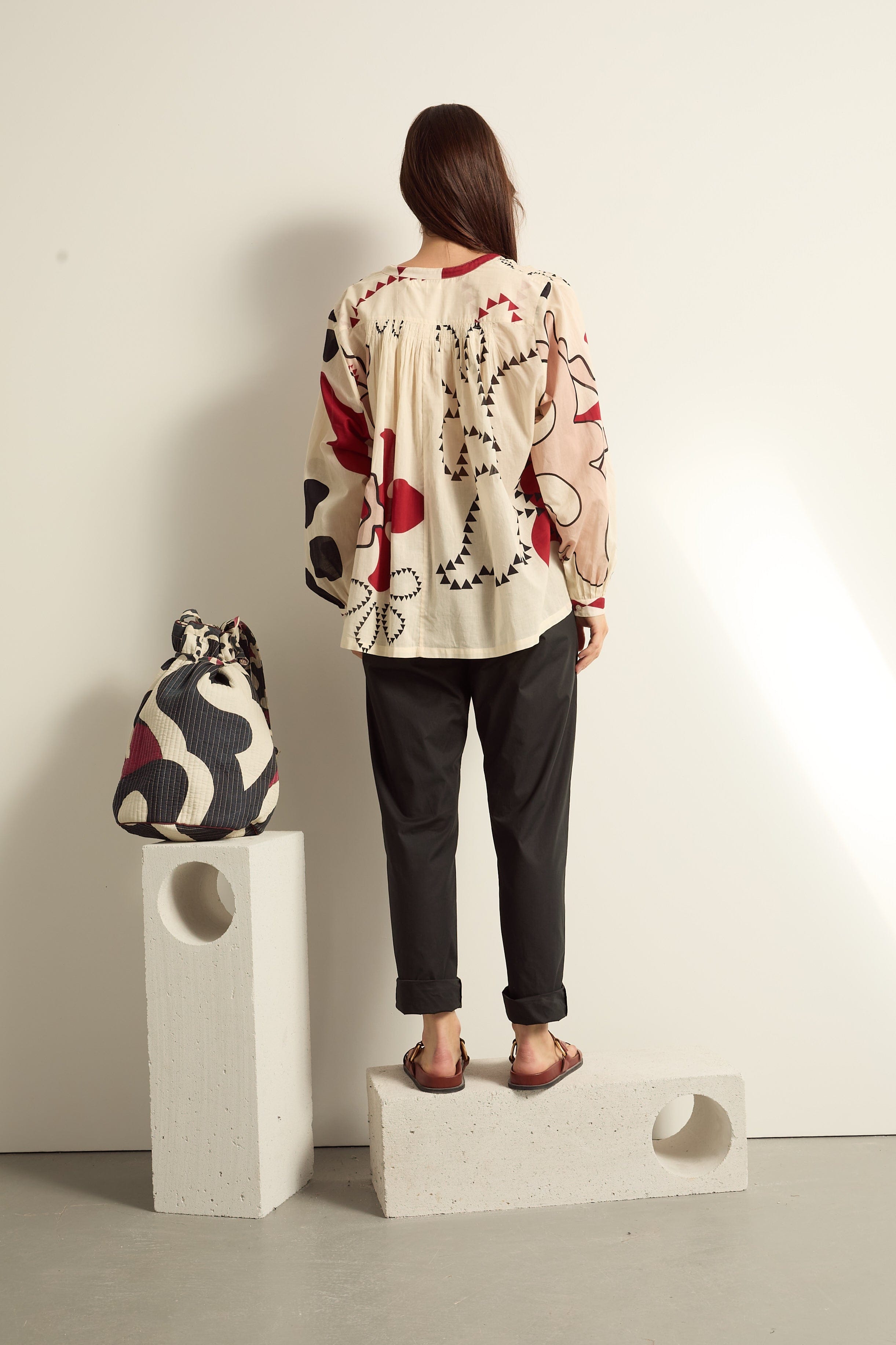 PANTALON ANGIE POP - BLACK