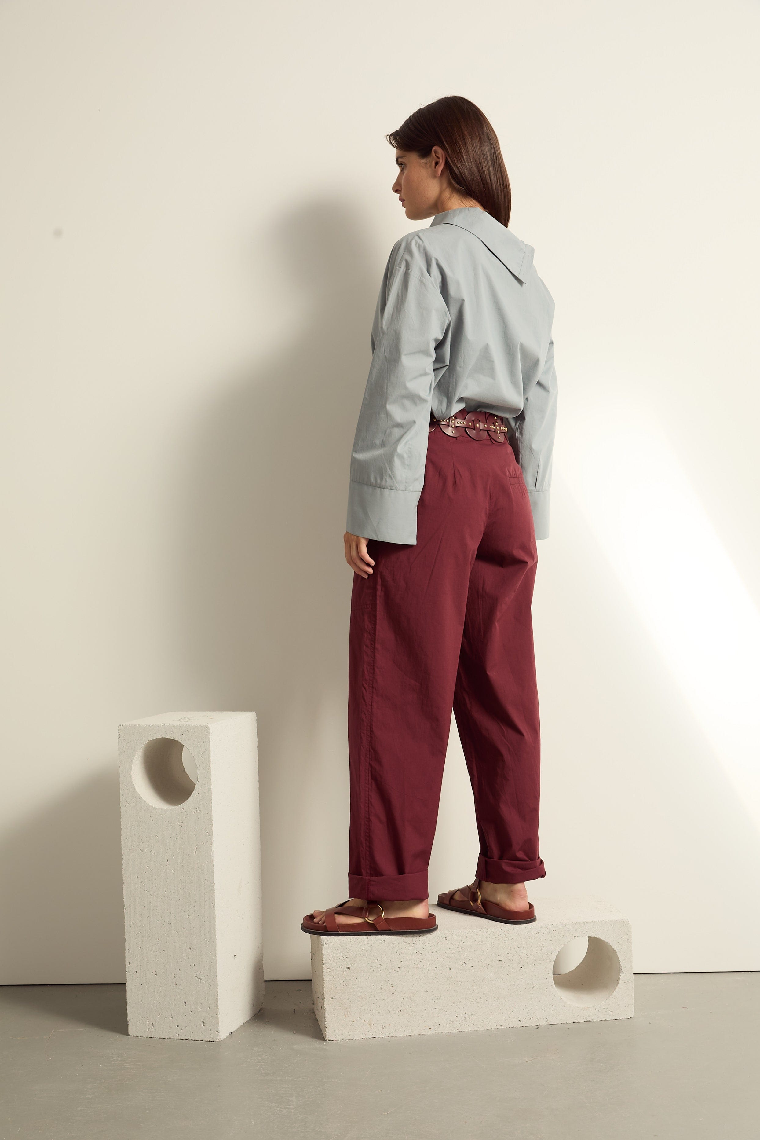 BLOUSE CHRIS - MINERAL BLUE