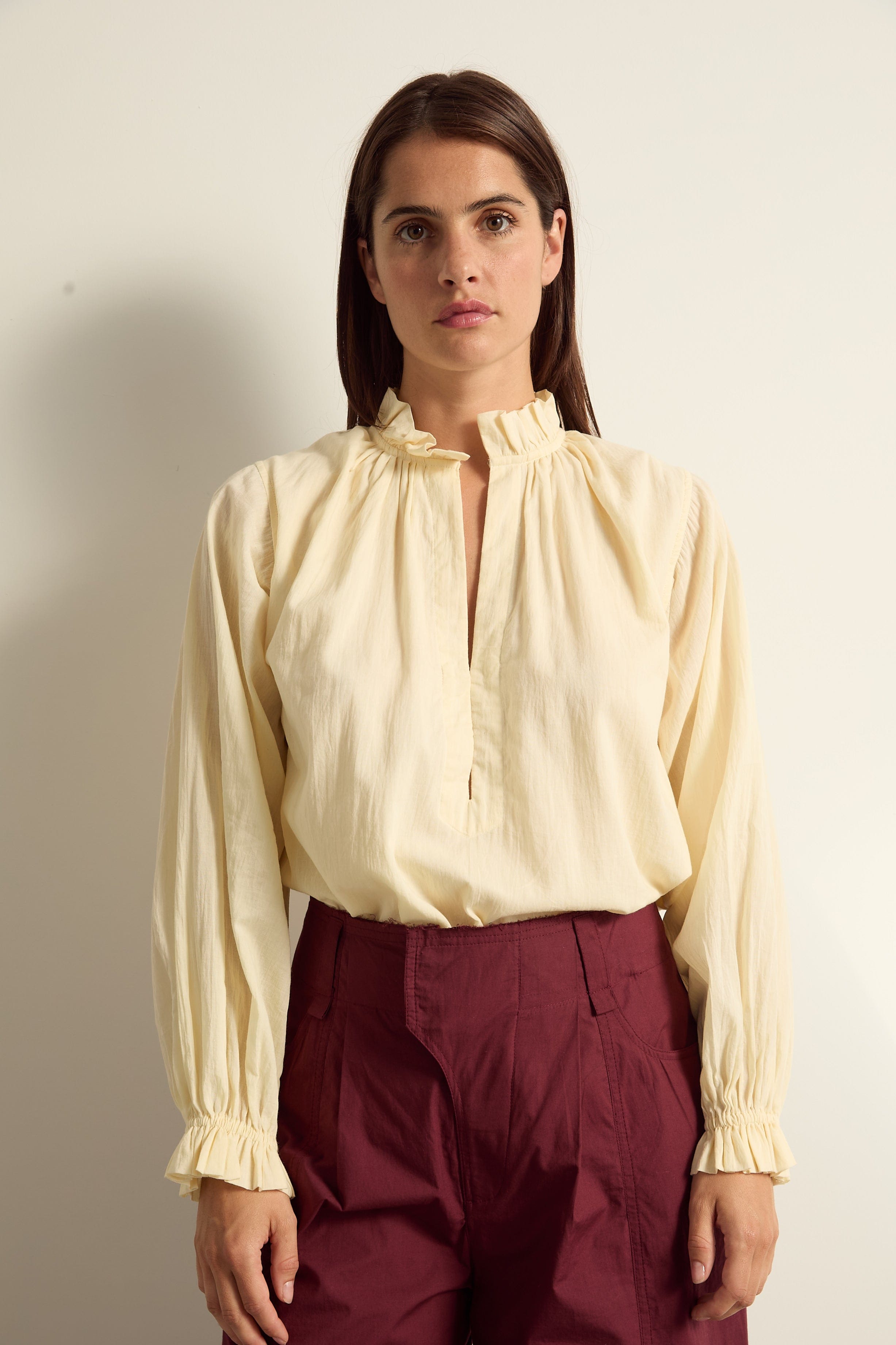 BLOUSE SAPHO - BUTTER