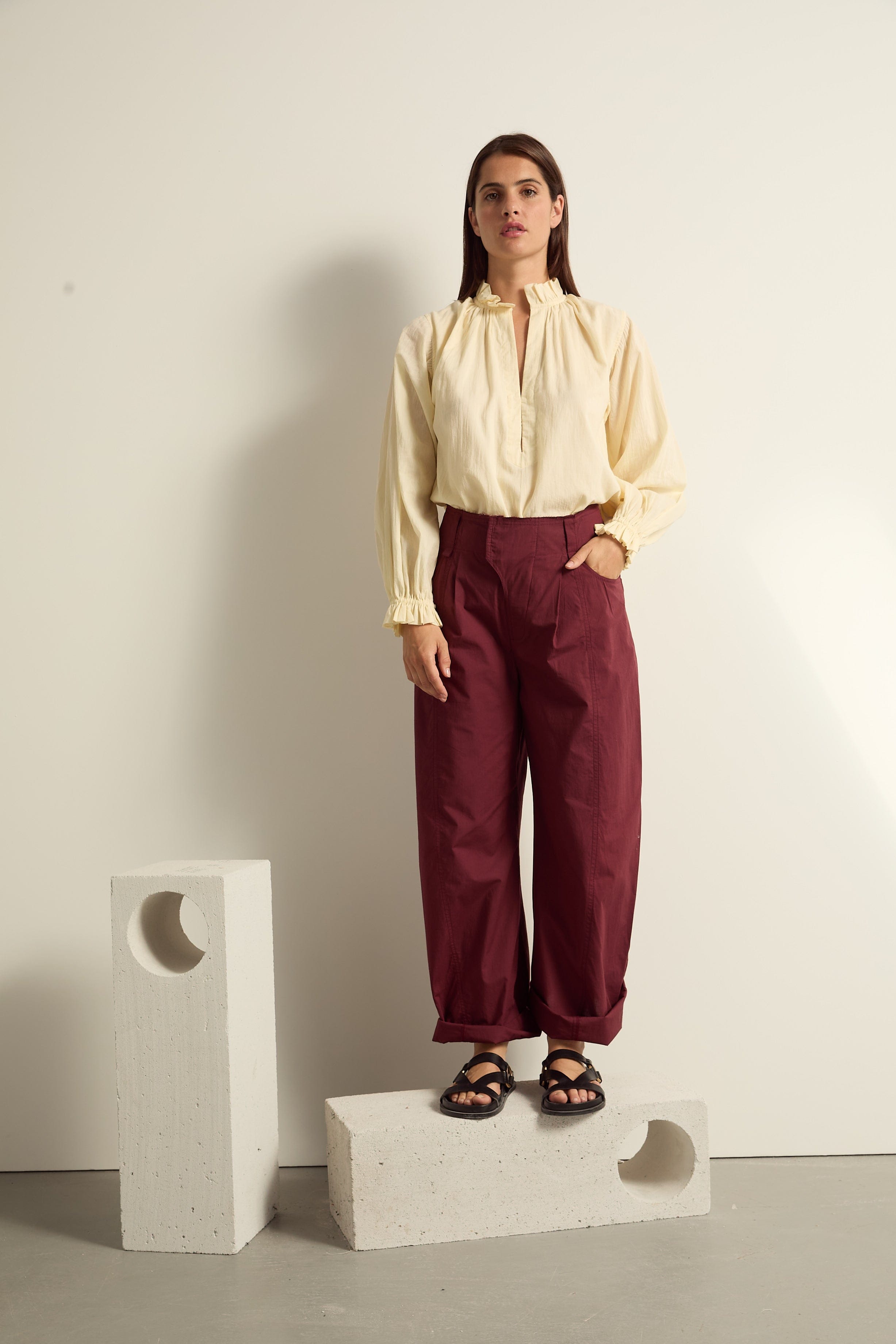 BLOUSE SAPHO - BUTTER