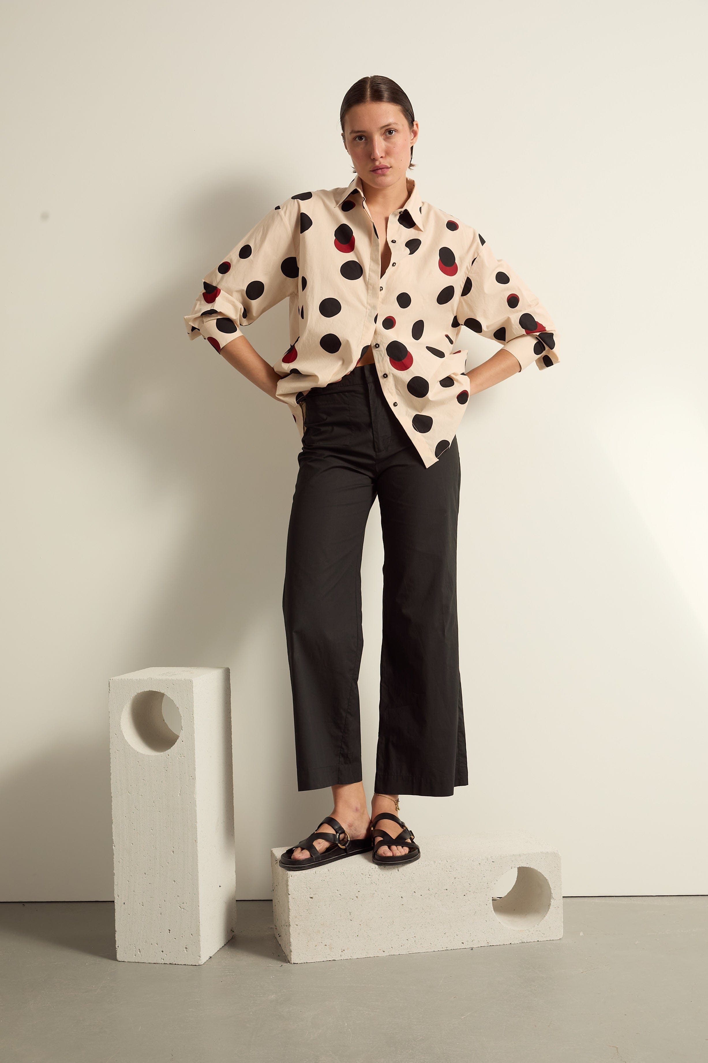 PANTALON CHARLES - BLACK