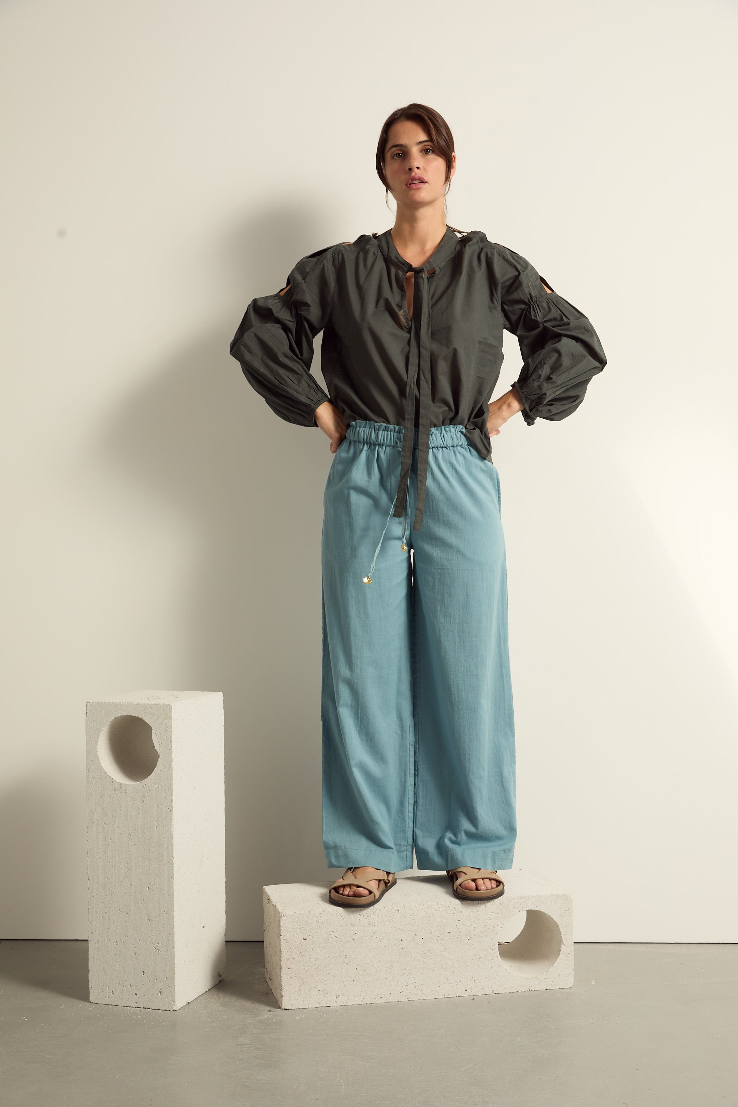 PANTALON ALBA - MINERAL BLUE