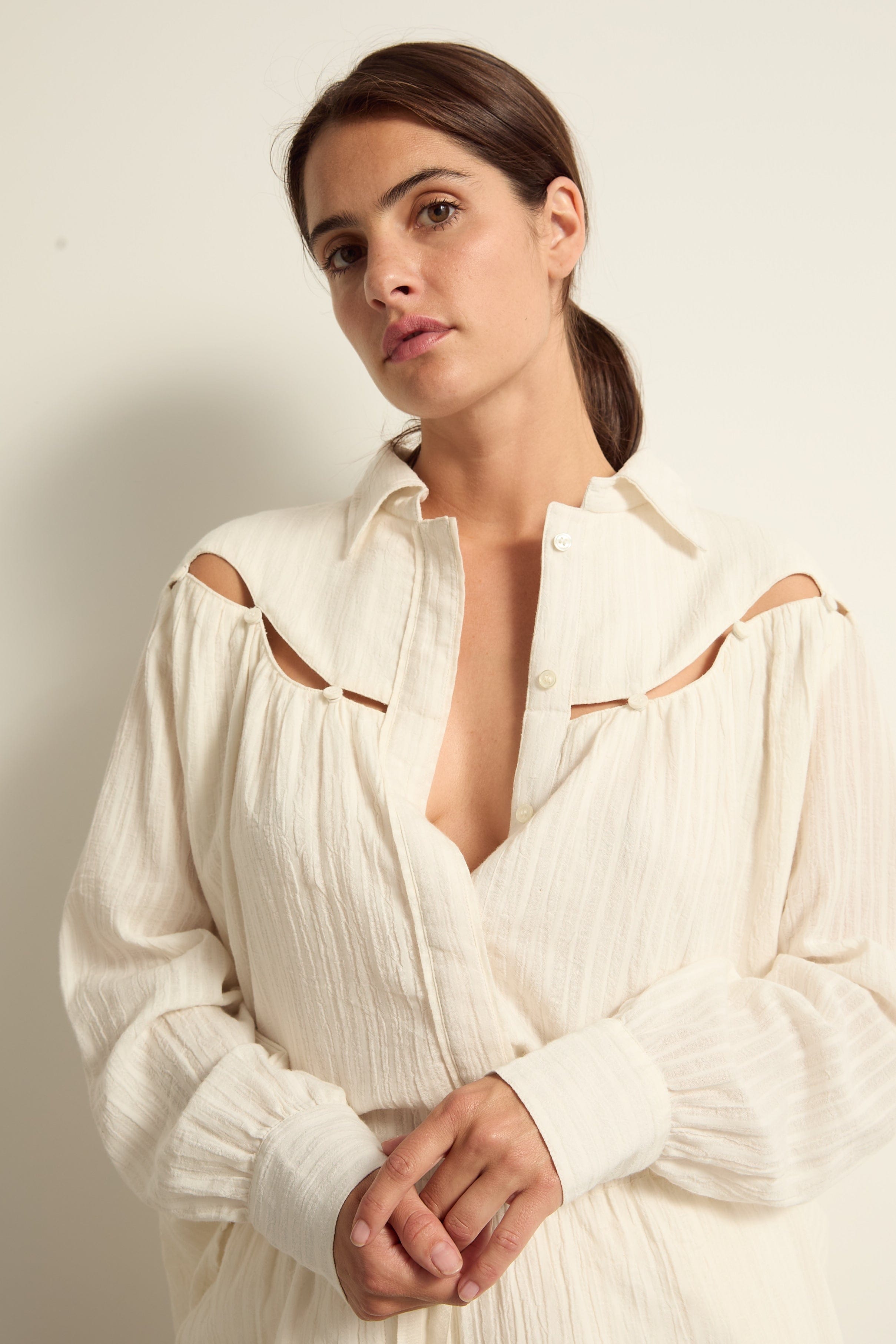 CHEMISE JOANNE - OFF WHITE