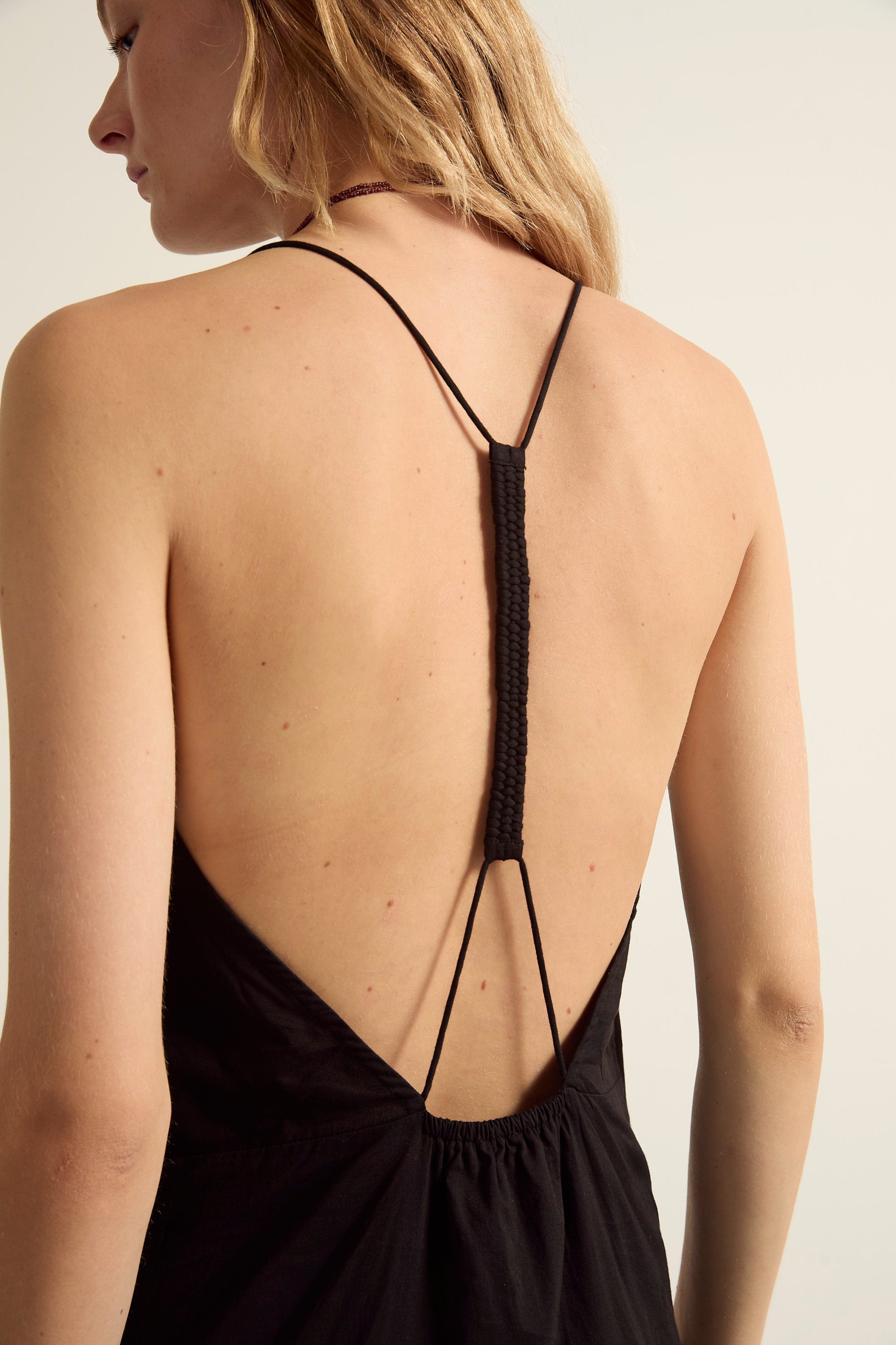 ROBE ABBIE - BLACK