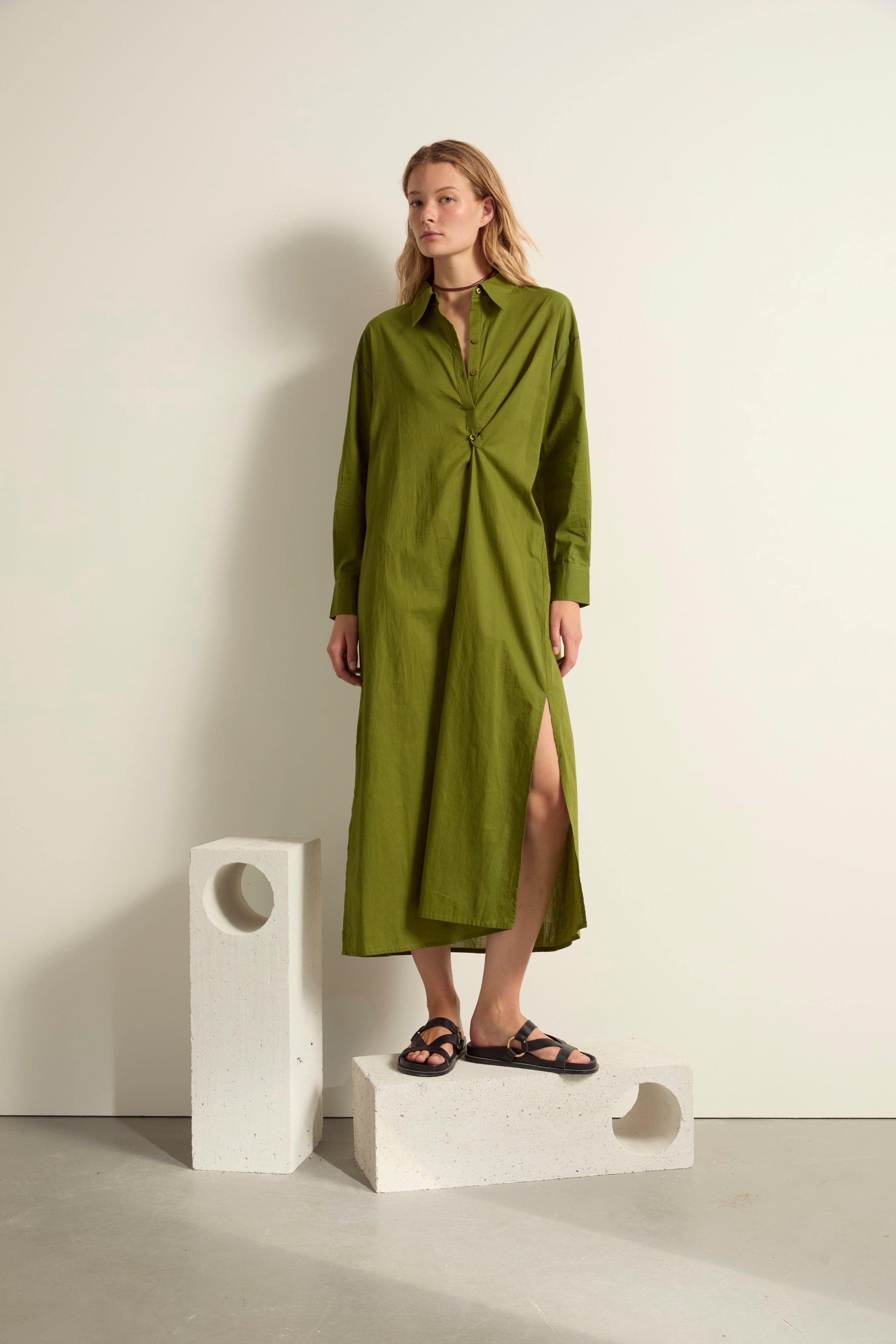 ROBE ATHENA - ARDOISE