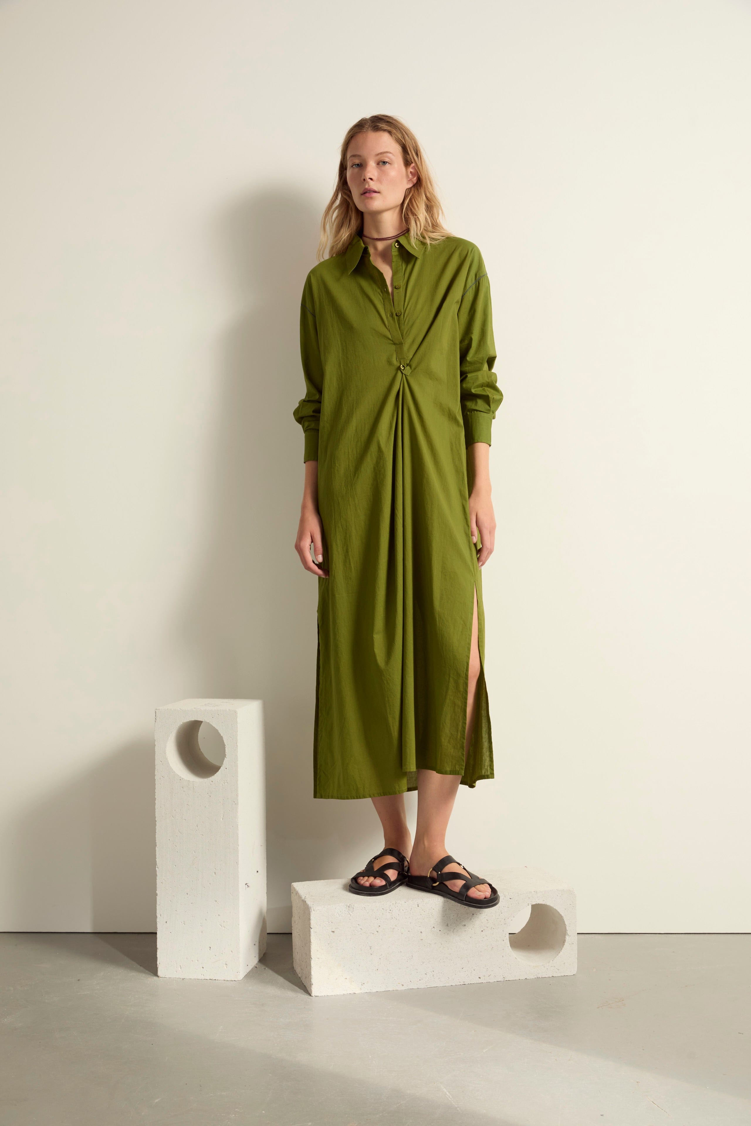 ROBE ATHENA - ARDOISE