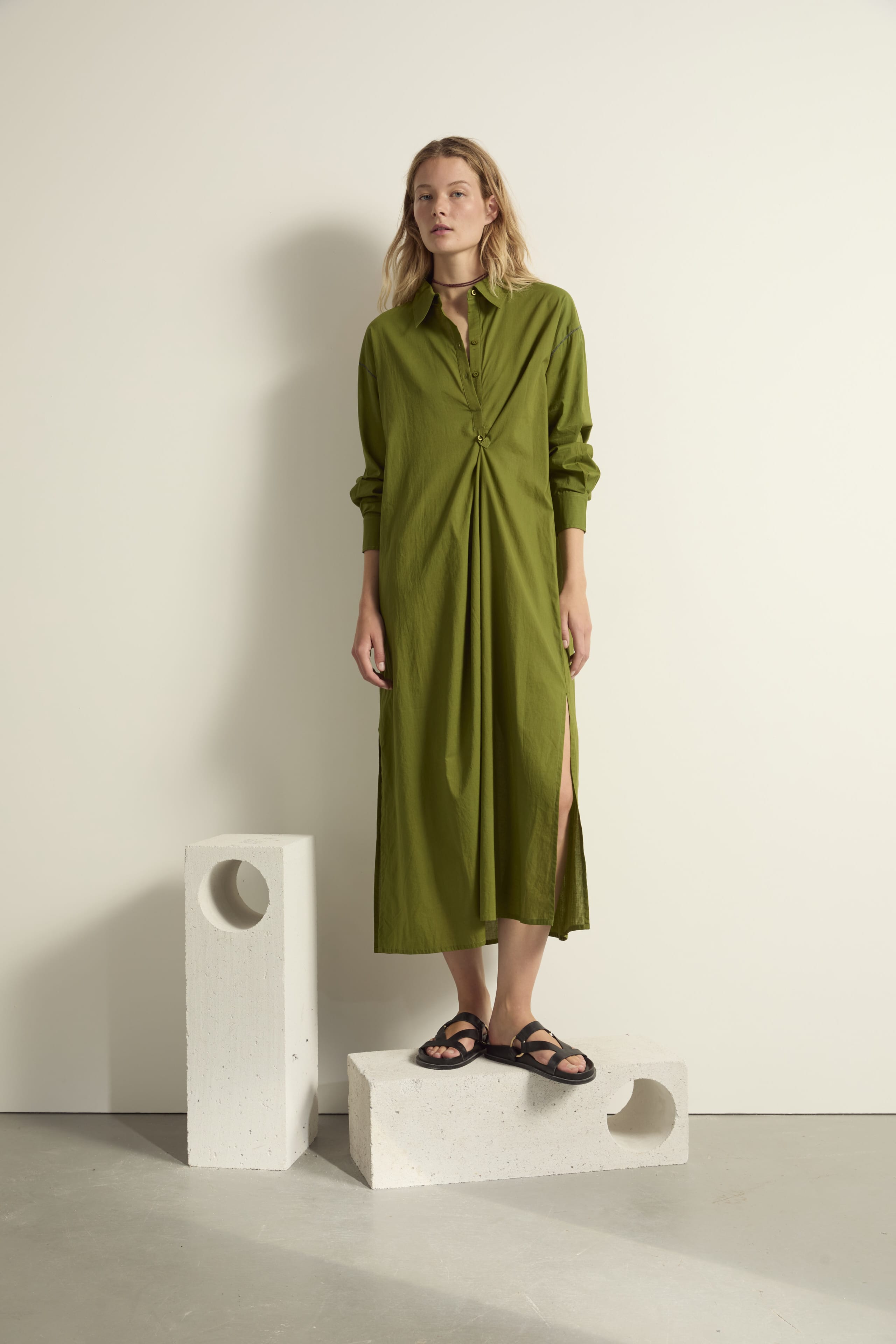 ROBE ATHENA - GREEN TEA
