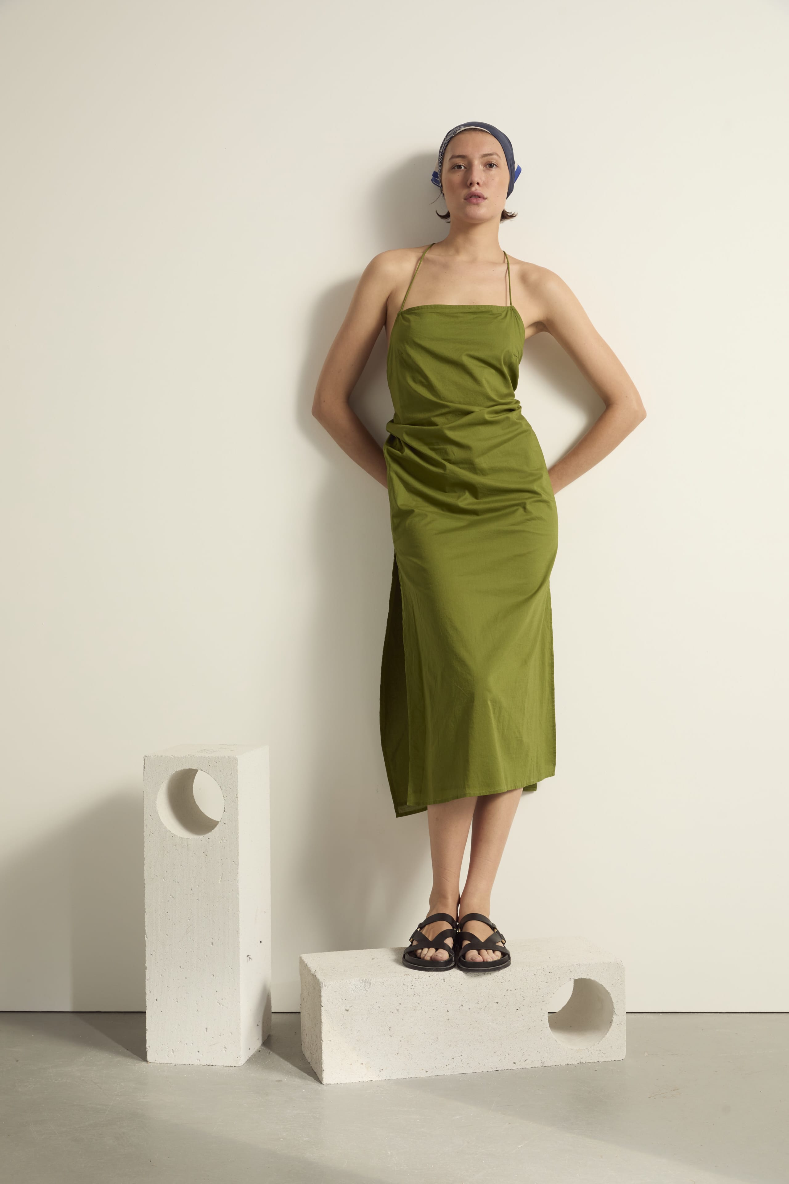 ROBE ABBIE - GREEN TEA