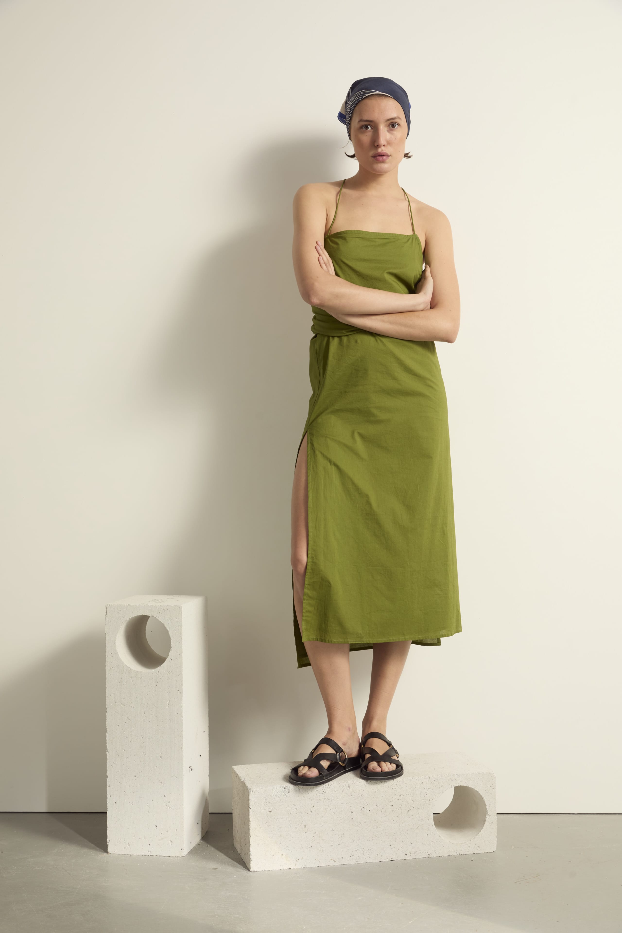 ROBE ABBIE - GREEN TEA