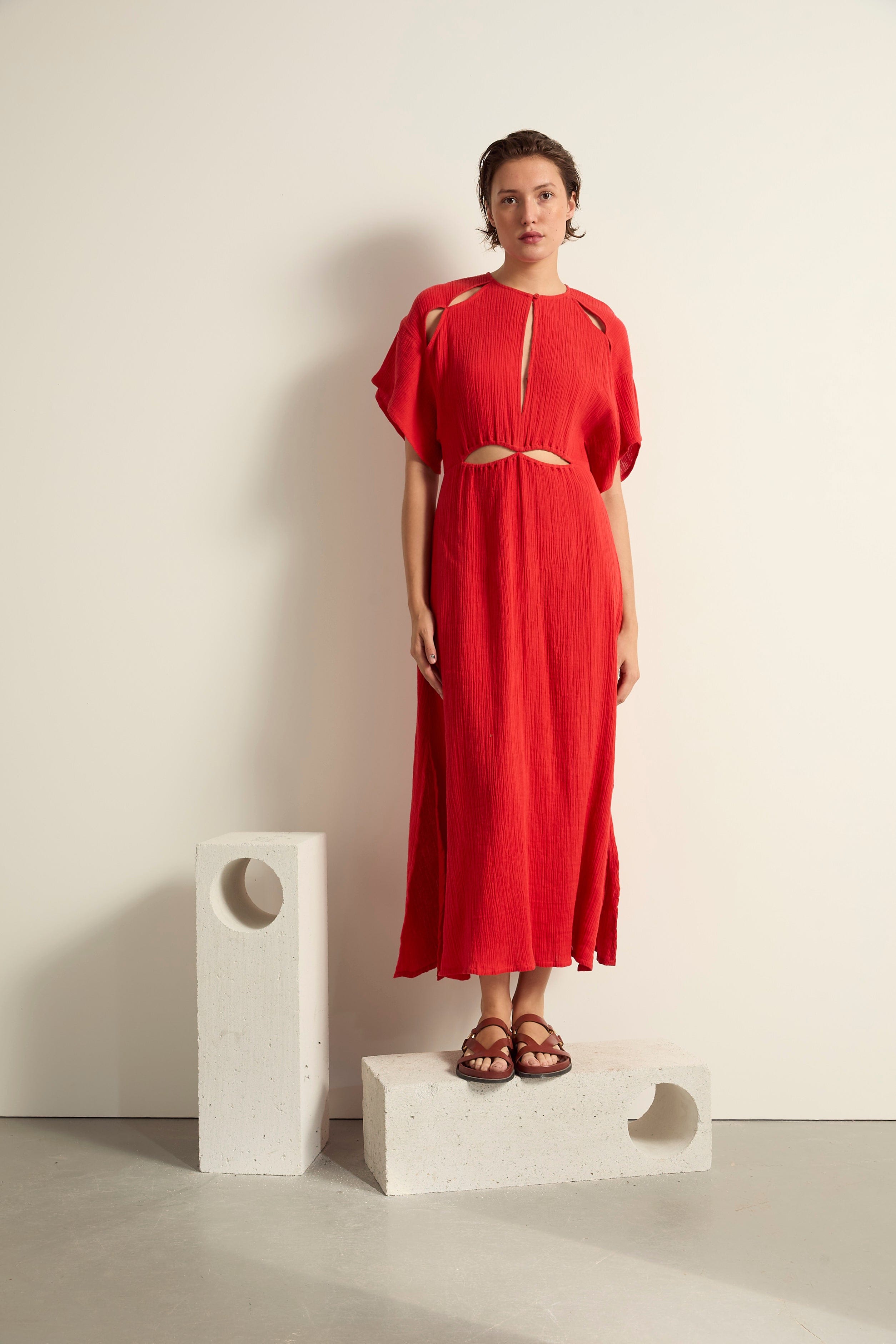 ROBE APPOLINE - CORAIL