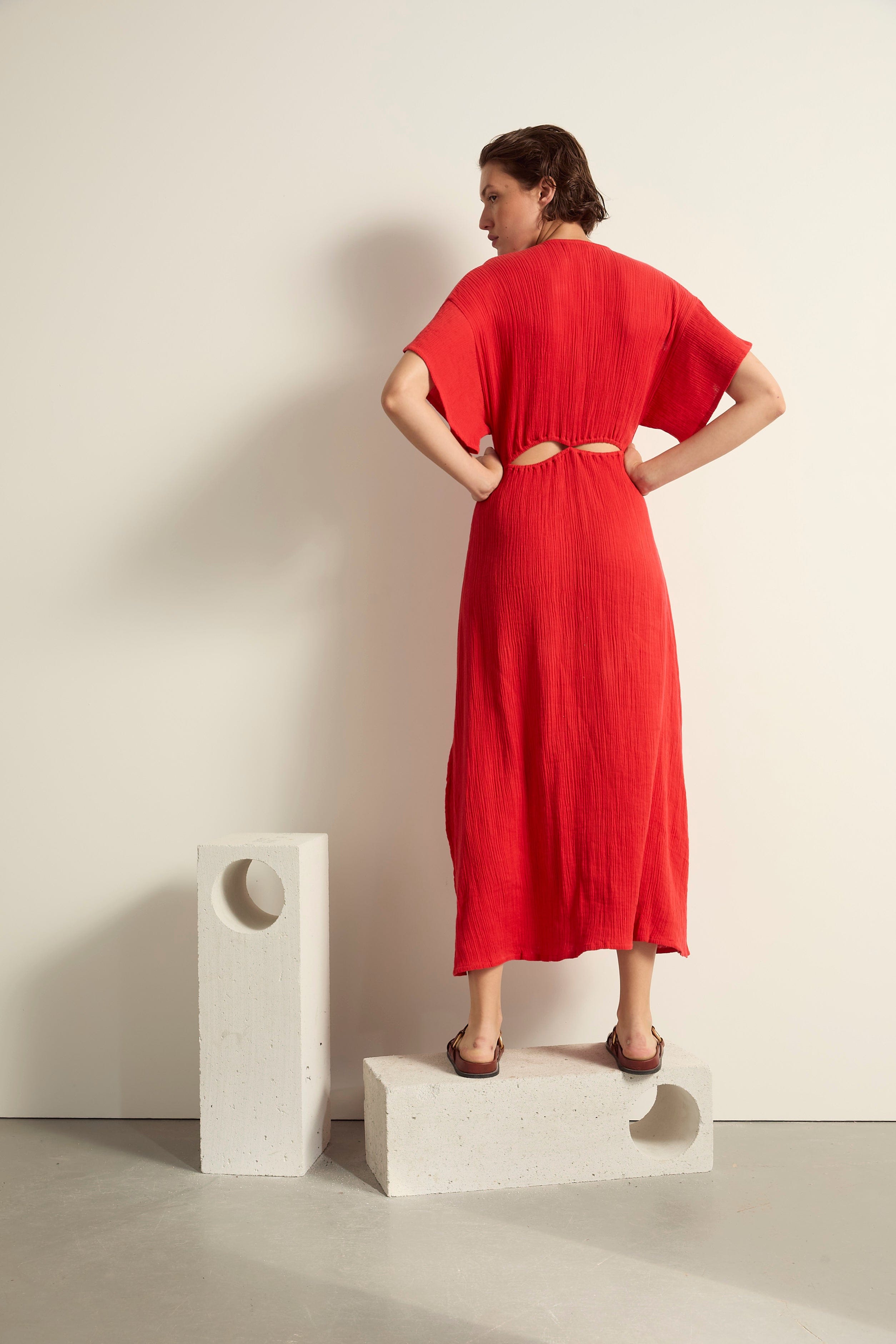 ROBE APPOLINE - CORAIL