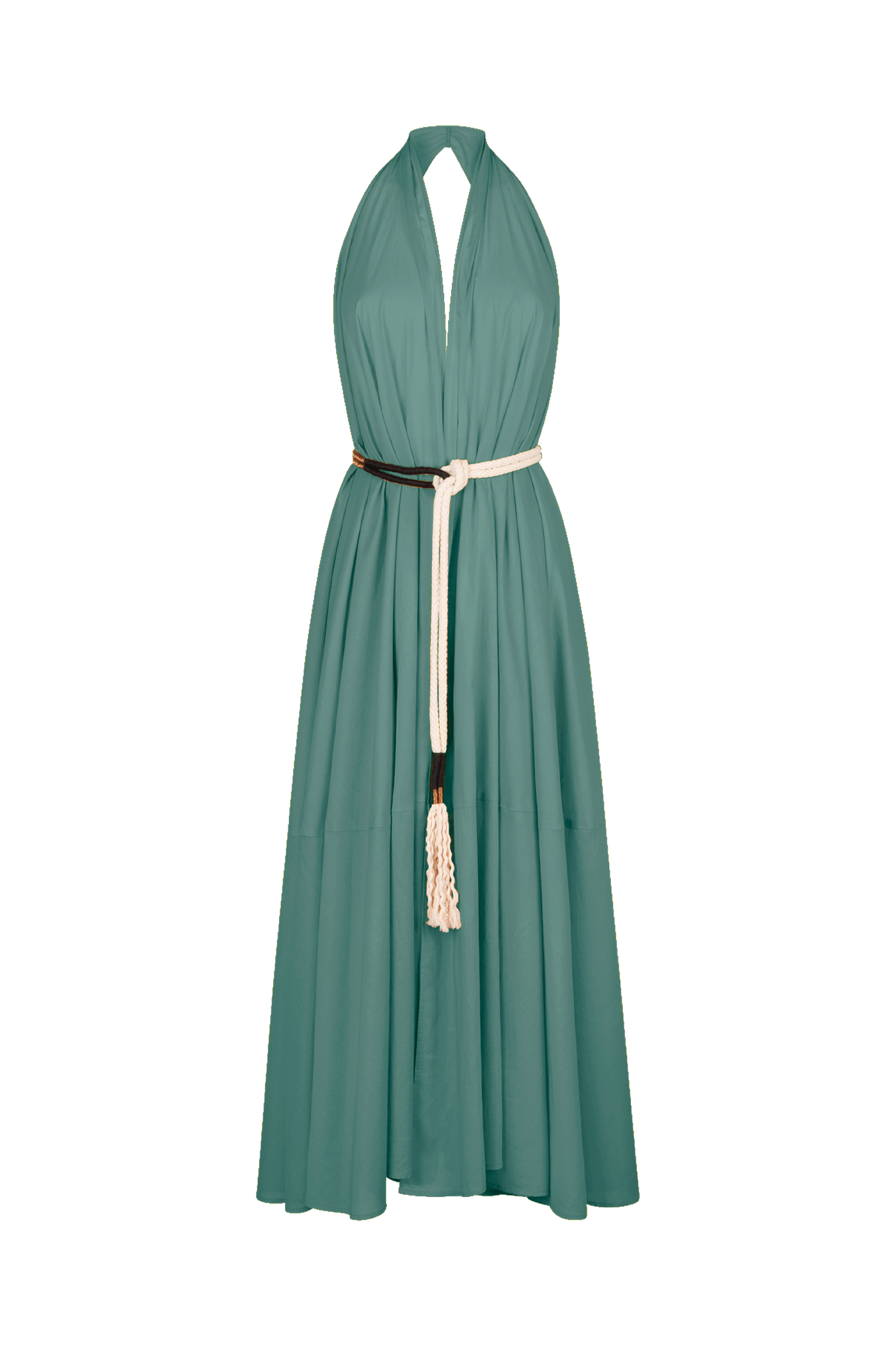 PAREO MALIN DRESS LONG ACACIA - ASPEN GREEN