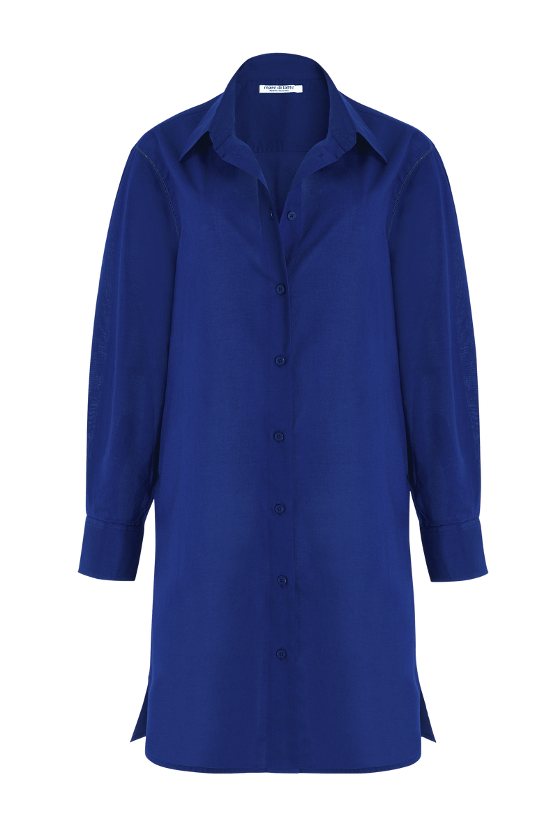DINA DRESS - PURPLE BLUE