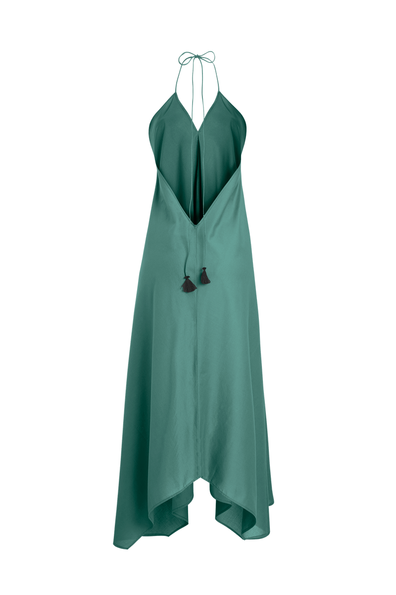 IVINA COTTON DRESS - ASPEN GREEN