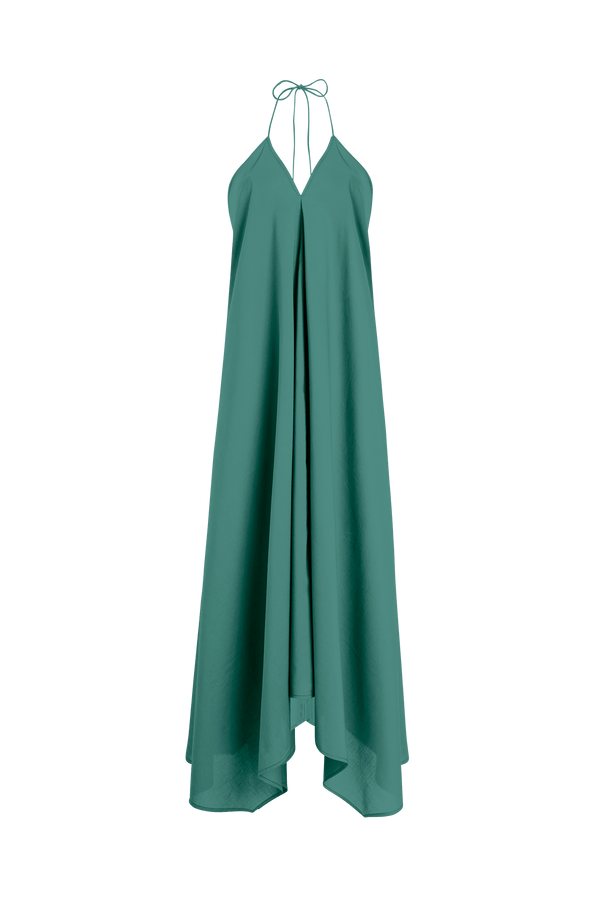 IVINA COTTON DRESS - ASPEN GREEN