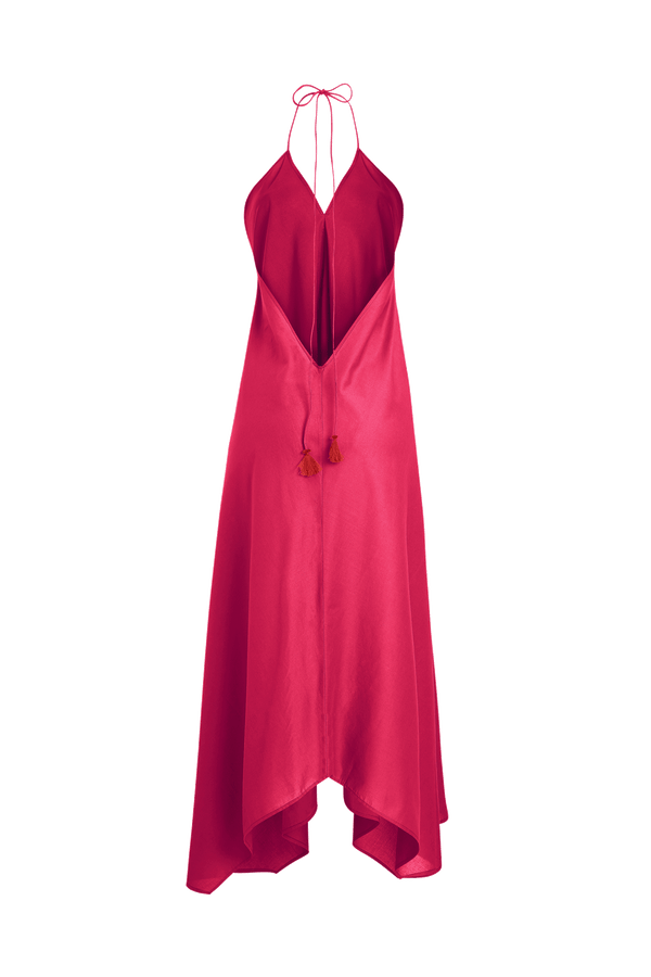 IVINA COTTON DRESS - CAMELIA