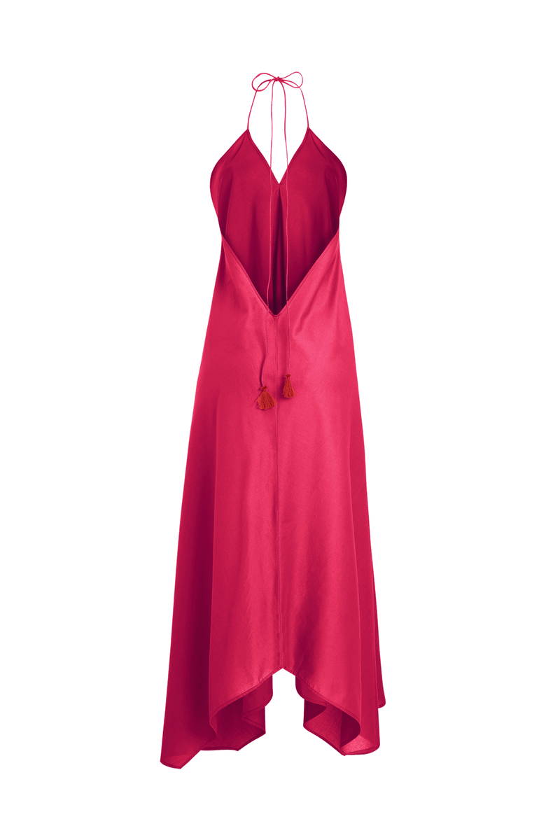 IVINA COTTON DRESS - CAMELIA