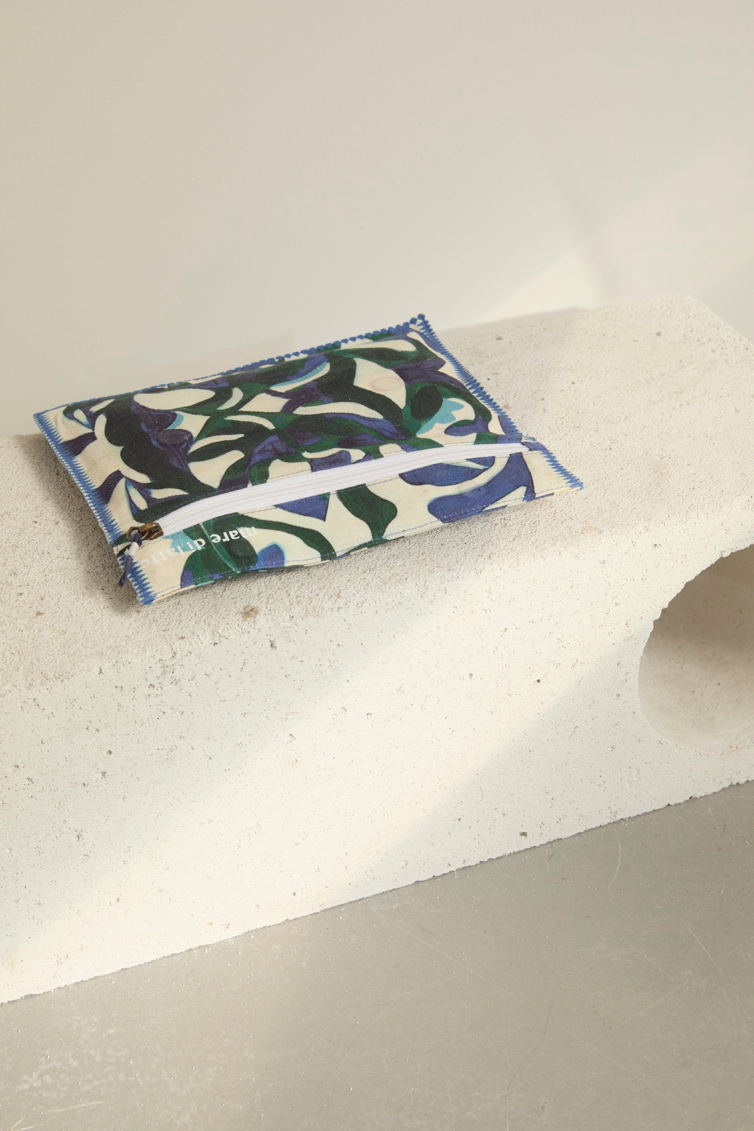 POCHETTE BIMBA IMPRIME CACTUS - LAPIS BLUE