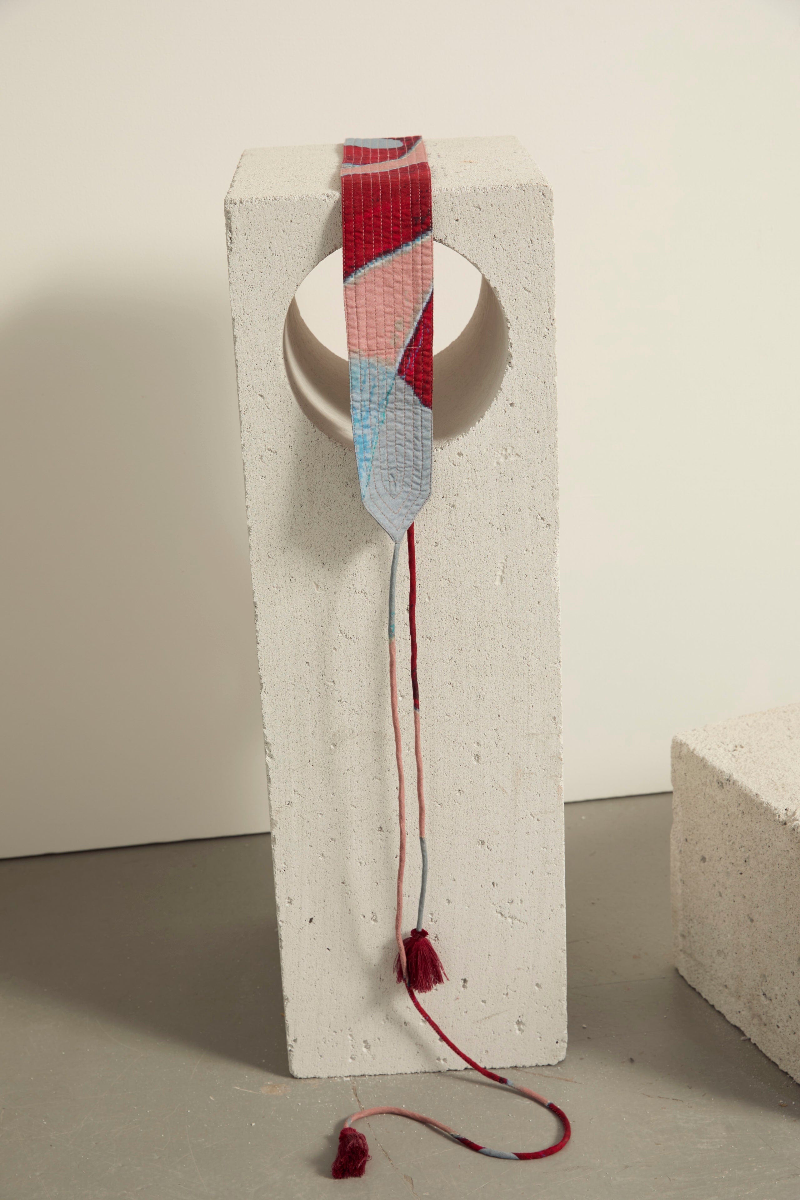 CEINTURE ANDRIA IMPRIME CACTUS - DUSTY PINK