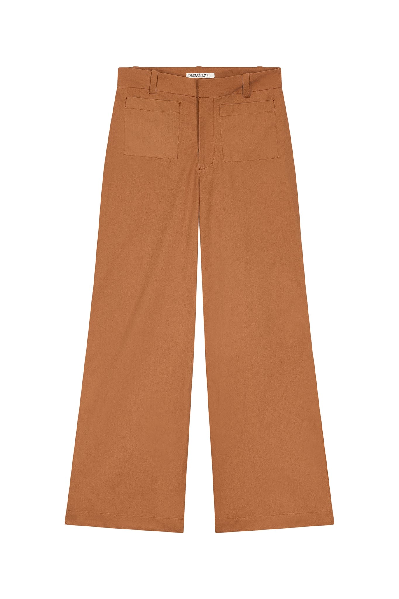 PANTALON CHARLES - HAVANE BROWN