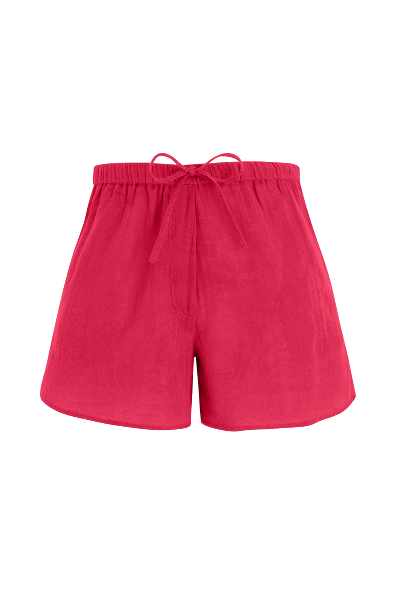 LILOU SHORTS - CAMELIA