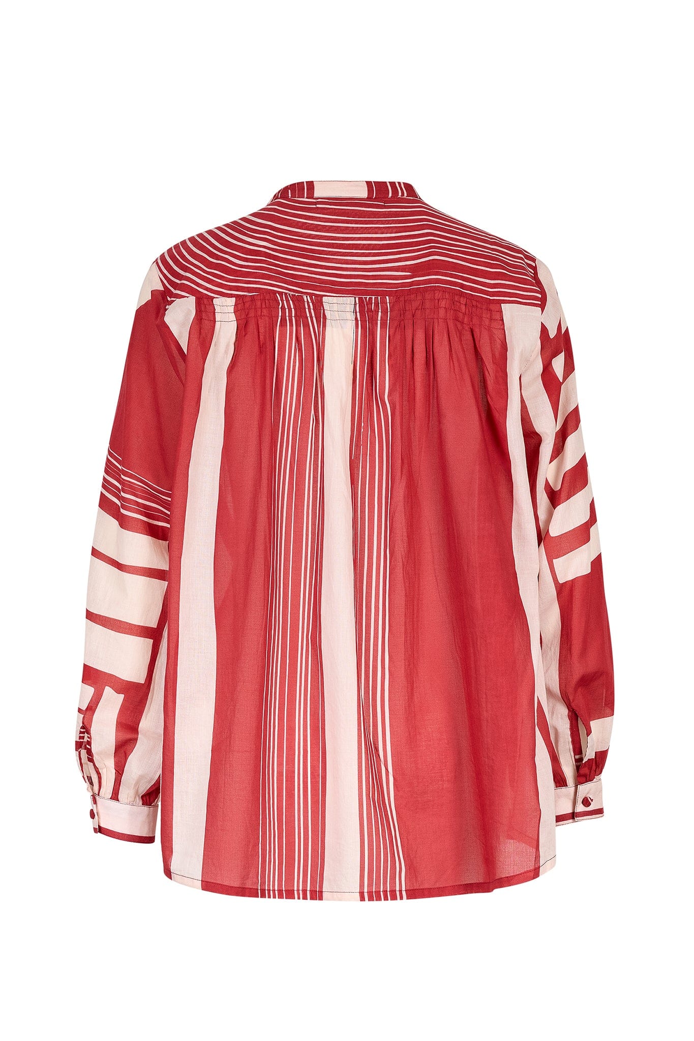 CHEMISE JOLINE IMPRIME CAROUSEL - POMPEI RED