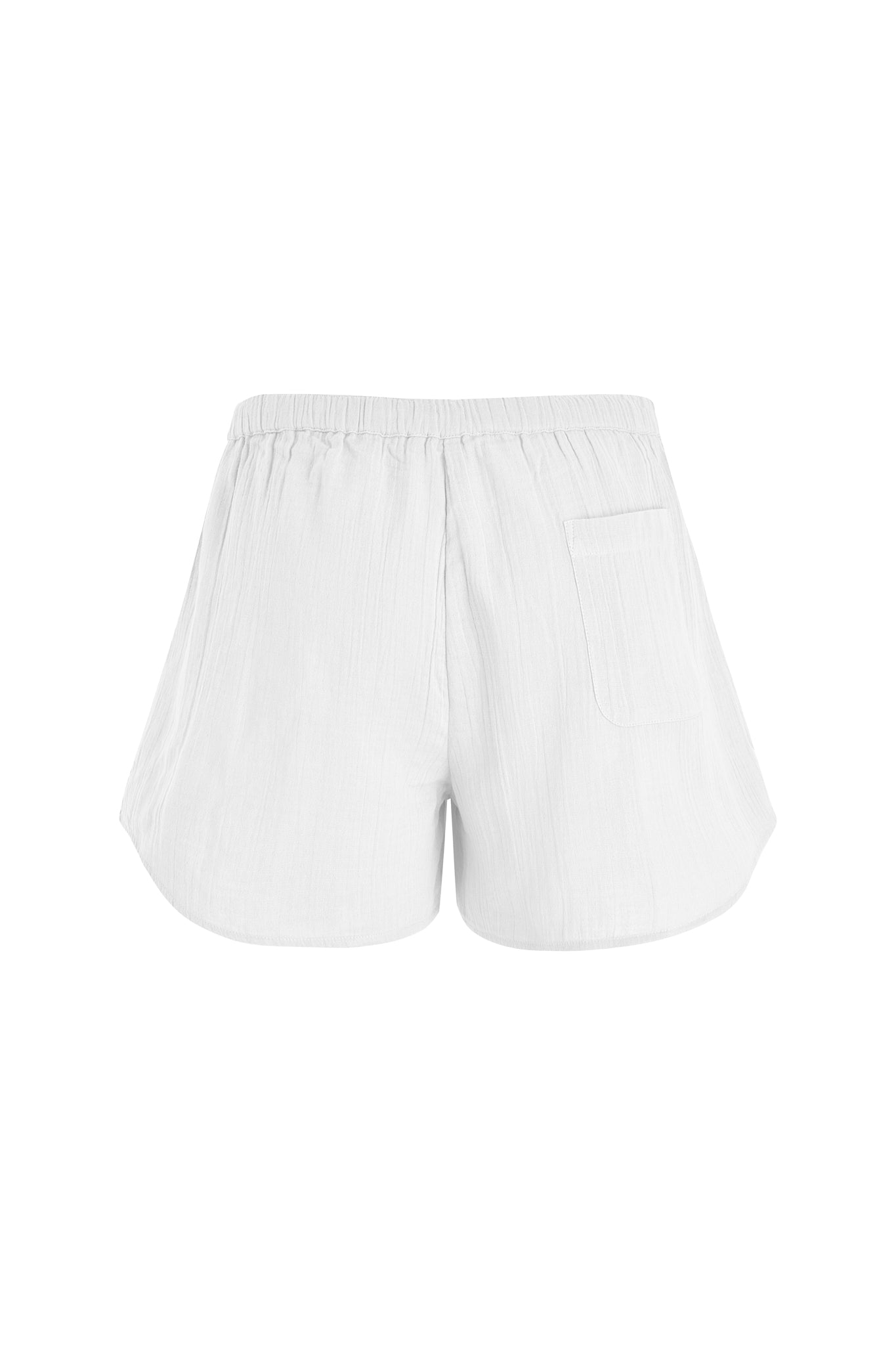 LILOU SHORTS - WHITE