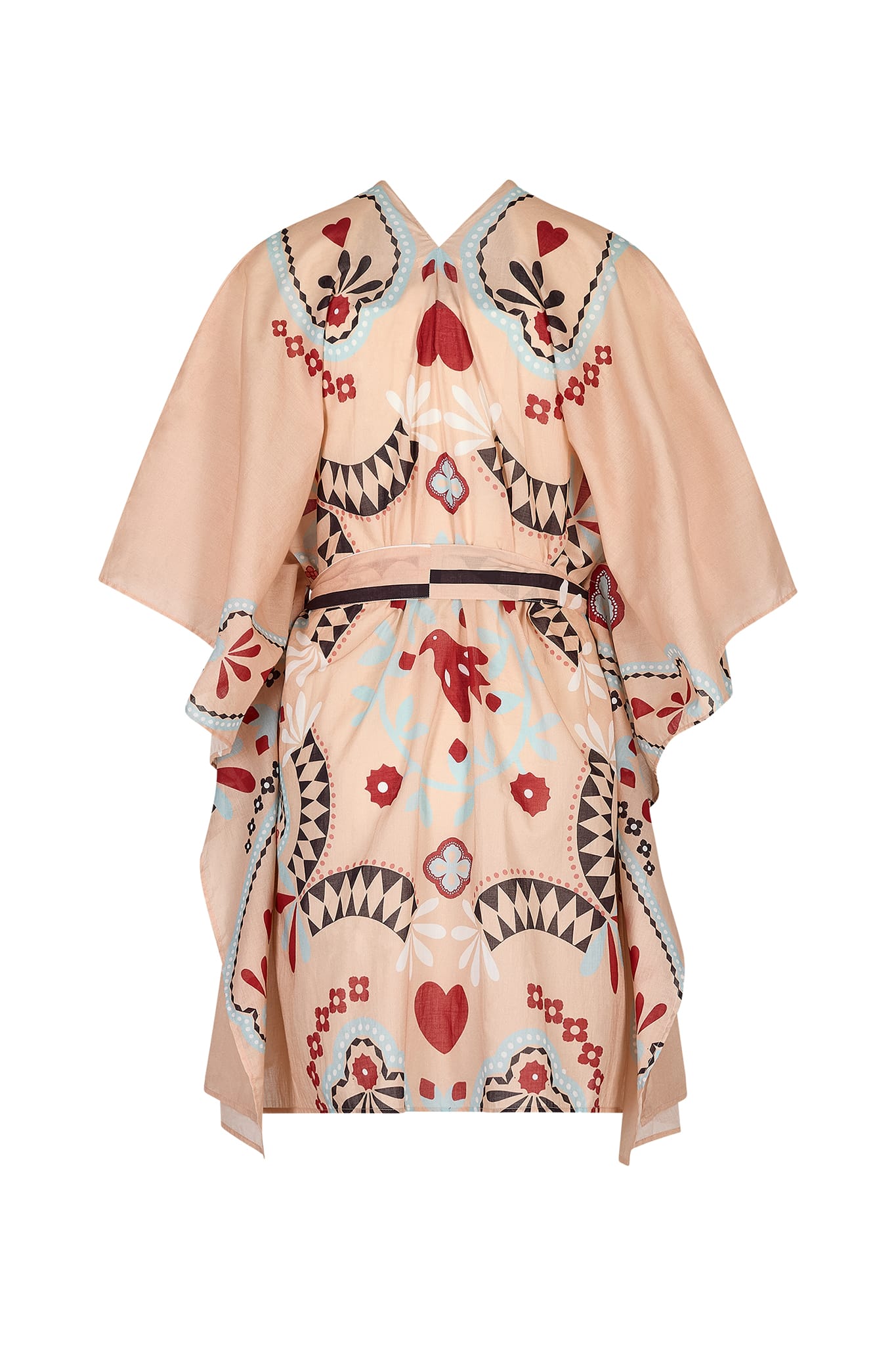 ROBE PAULINE IMPRIME BLOSSOM - PASTEL ROSE
