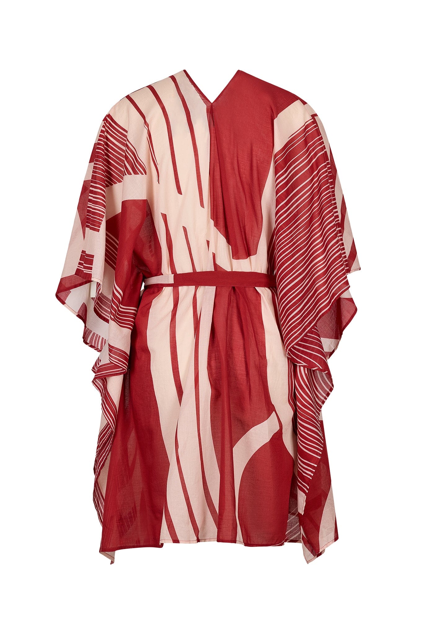 ROBE PAULINE IMPRIME CAROUSEL - POMPEI RED