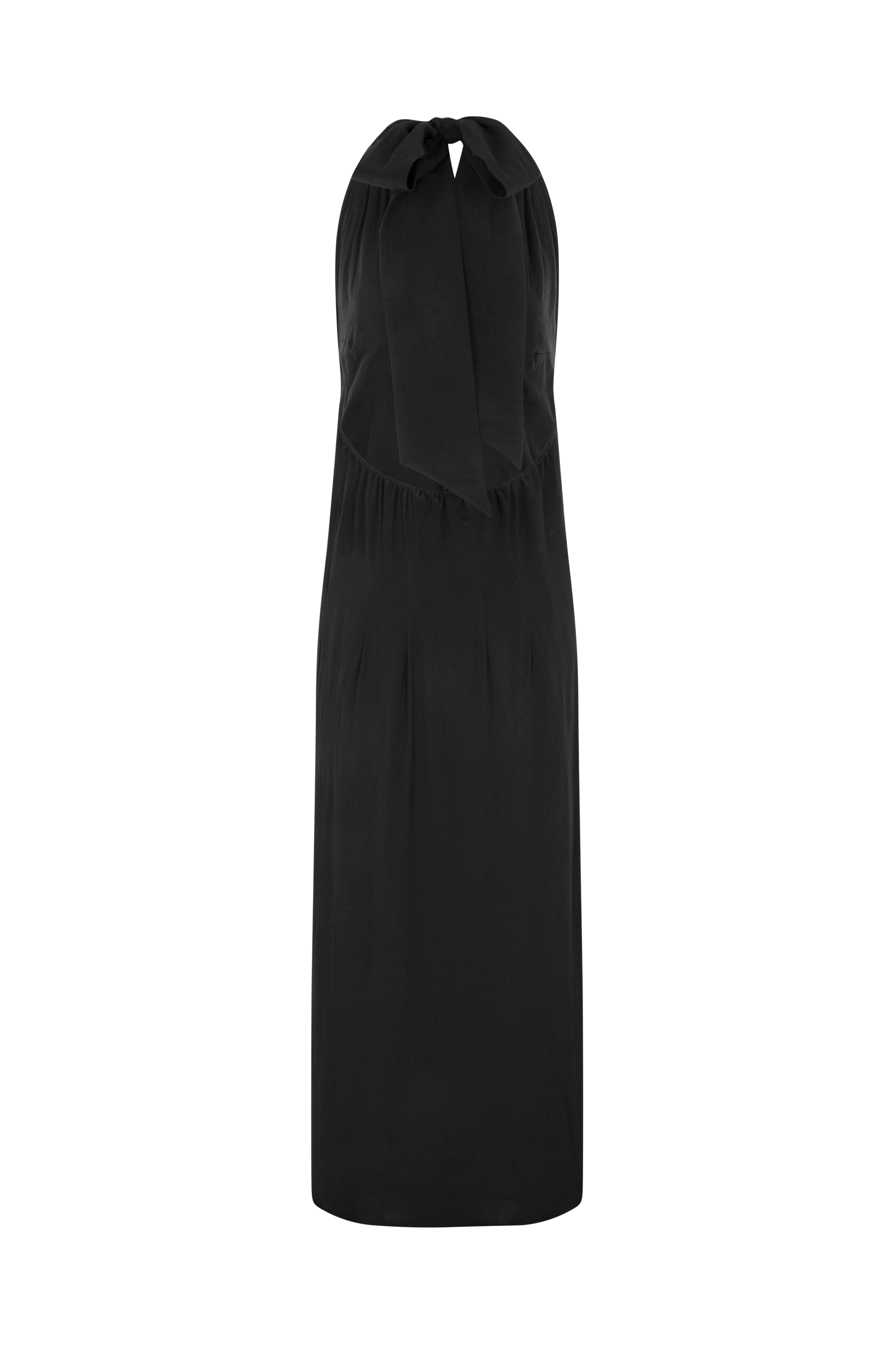 ROBE ALMA SOIE - BLACK