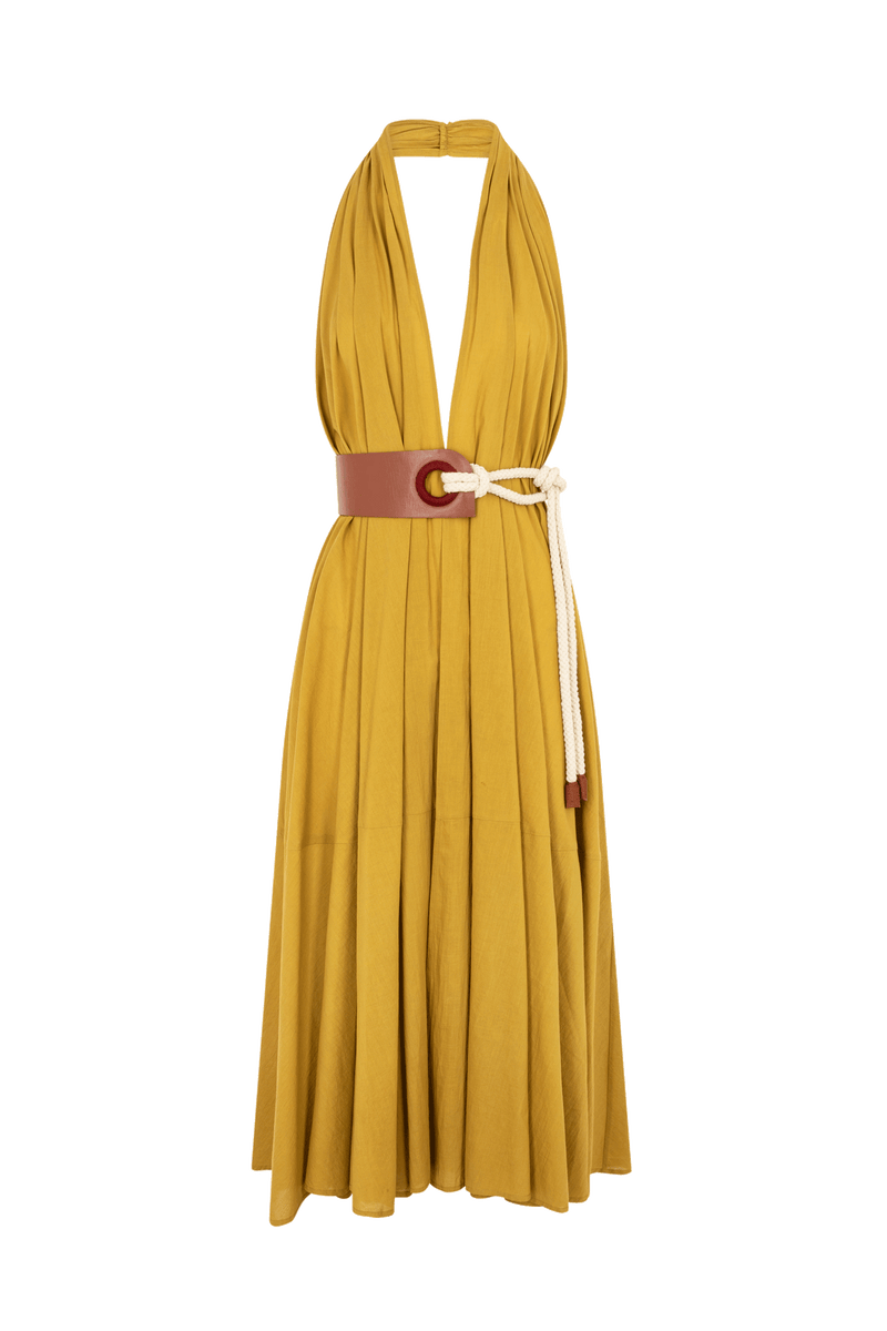 ROBE PARÉO MALIN LONG ACACIA - MORDORE