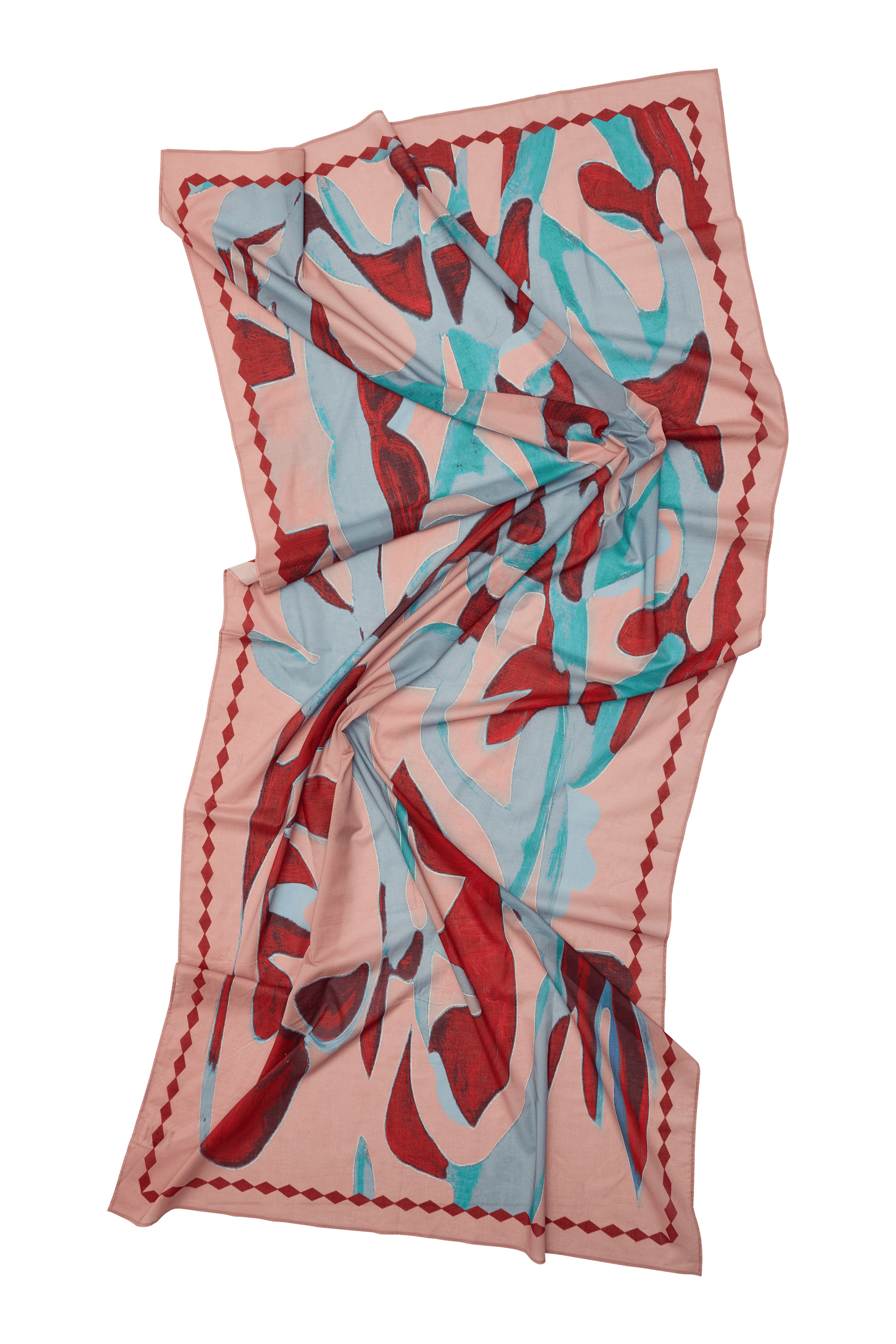 ETOLE IMPRIME CACTUS - DUSTY PINK