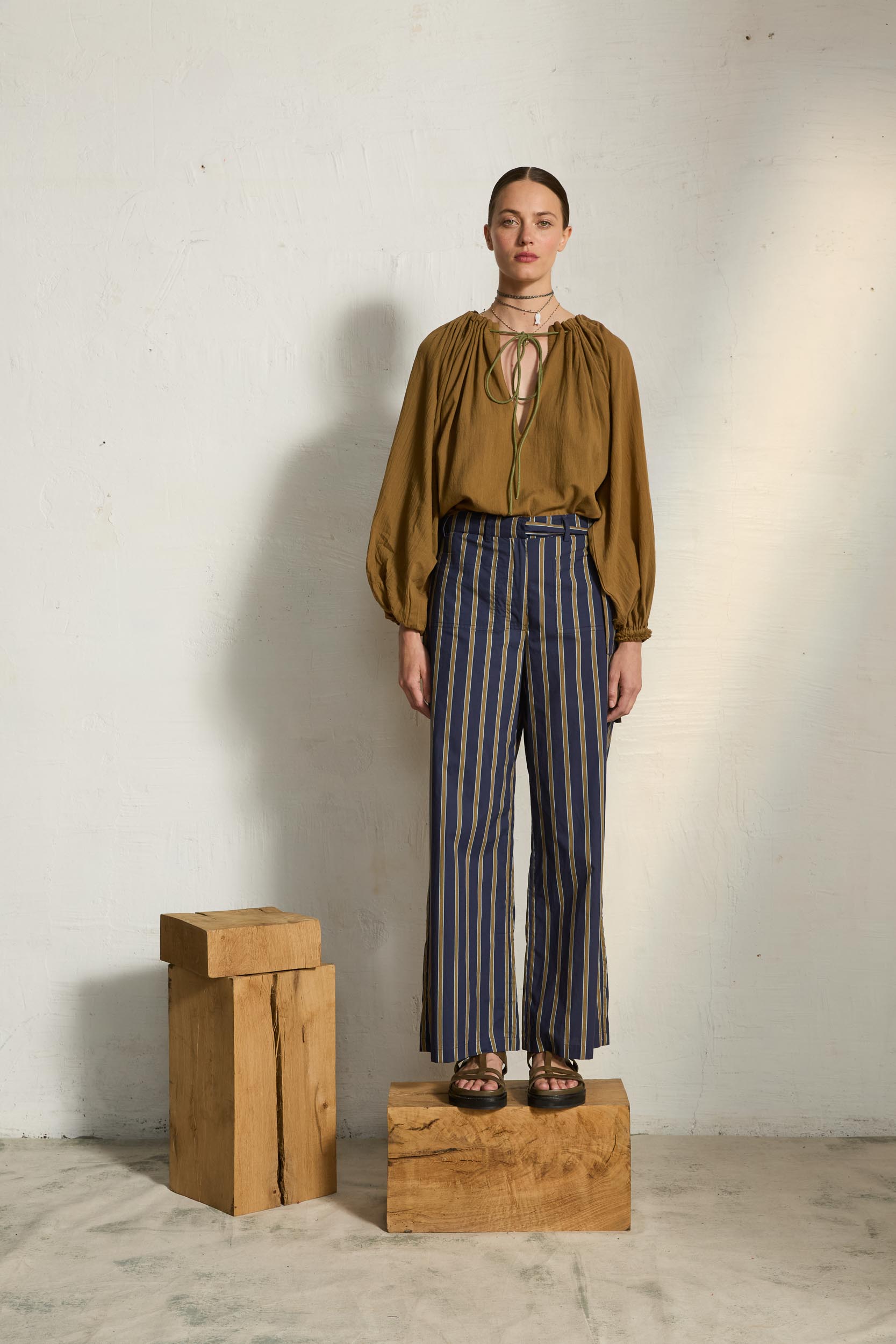 BONO BLOUSE - DARK AMBER
